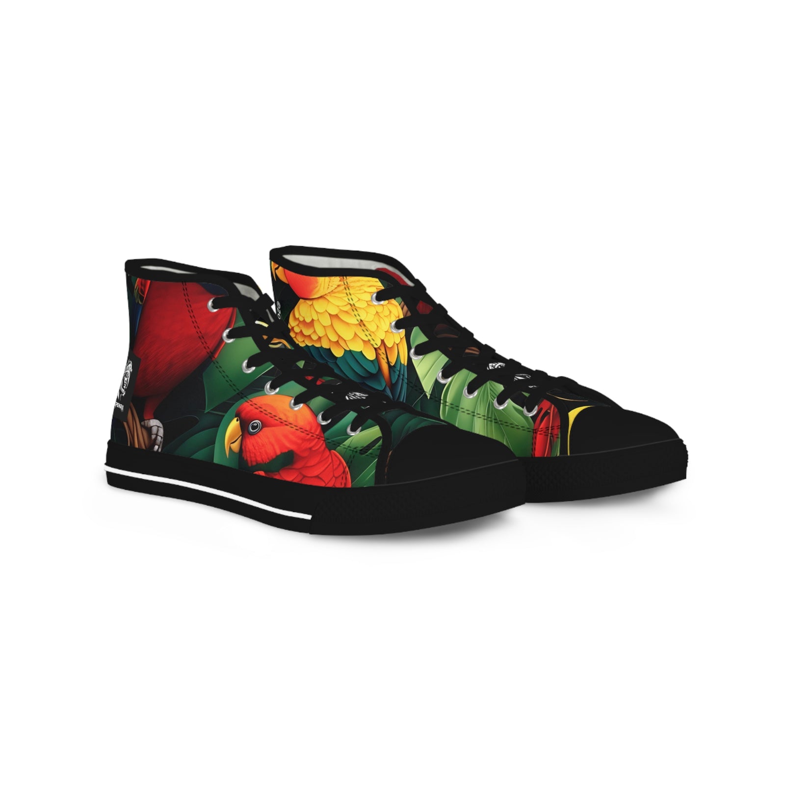 Tri-Parrot Men's High Top Sneakers SETEPENRA Shoes.