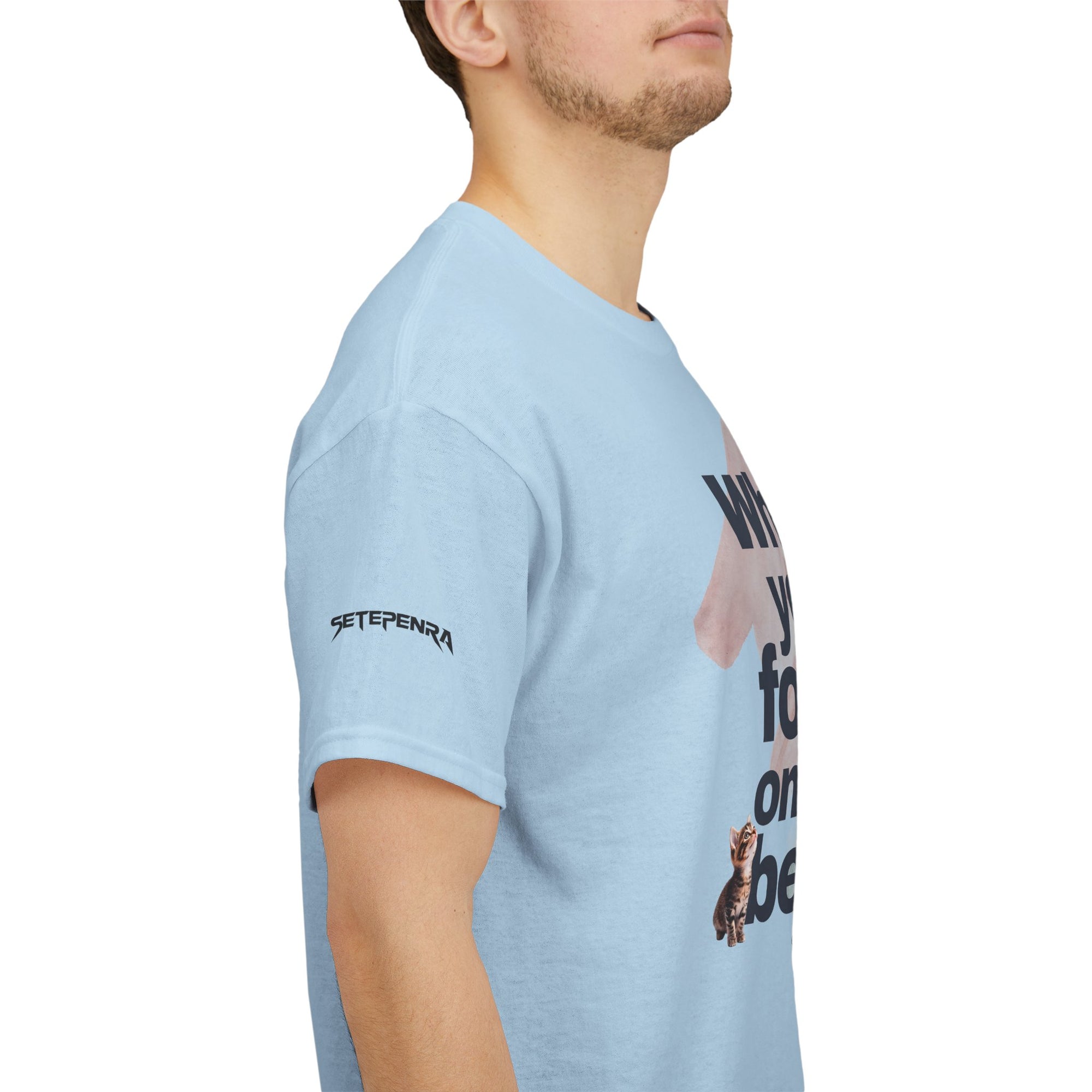 What You Focus On You Become Unisex Heavy Cotton Tee