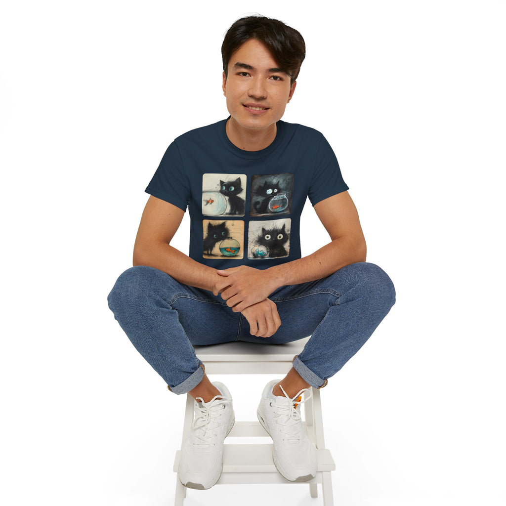 Fishy Kitty Unisex Ultra Cotton Tee