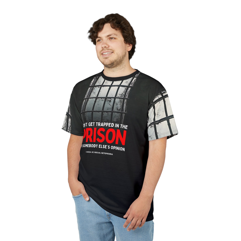 Prison Trap (Red Edition) Unisex Cut & Sew Tee SETEPENRA All Over Prints.