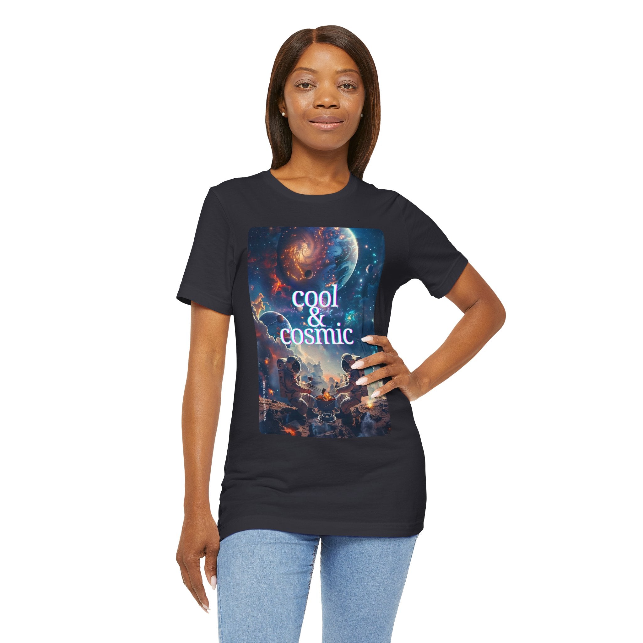 Cool & Cosmic Unisex Jersey Short Sleeve Tee