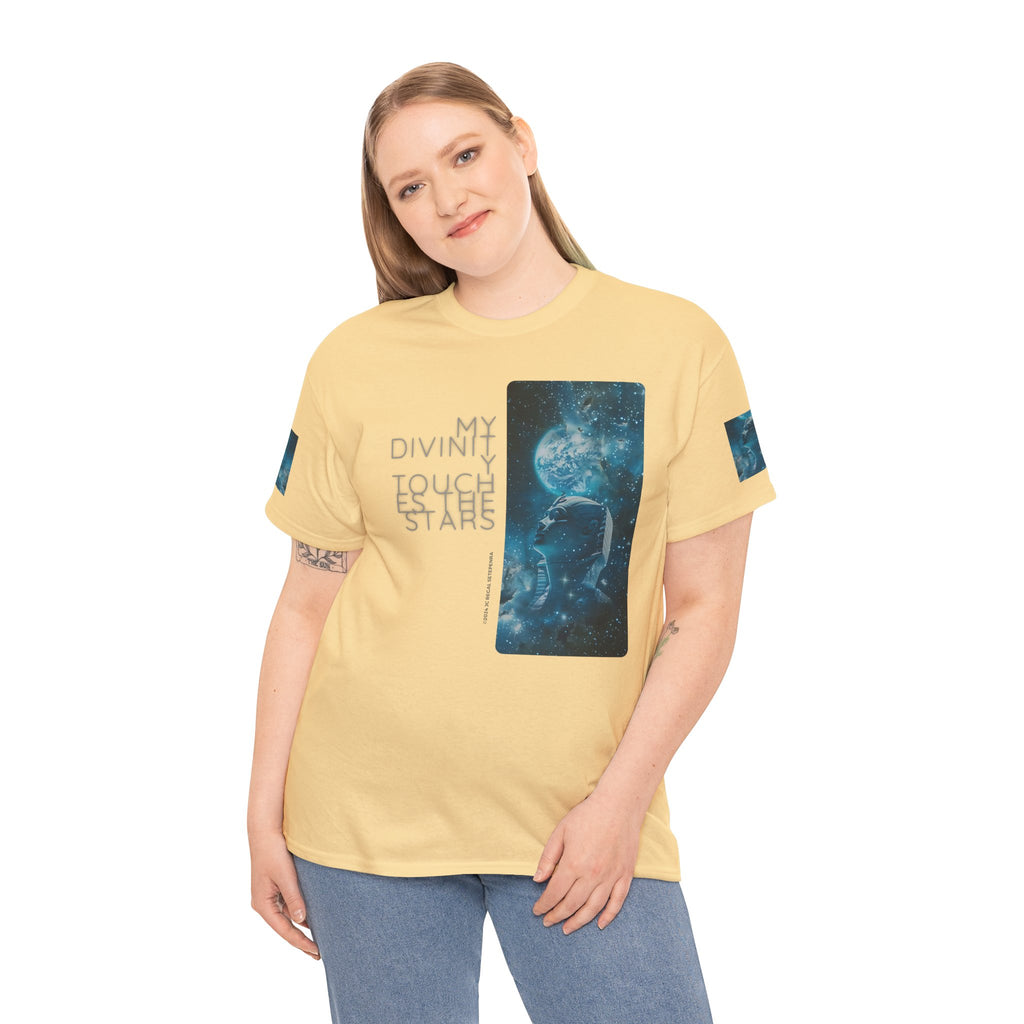 My Divinity Touches The Stars Unisex Heavy Cotton Tee