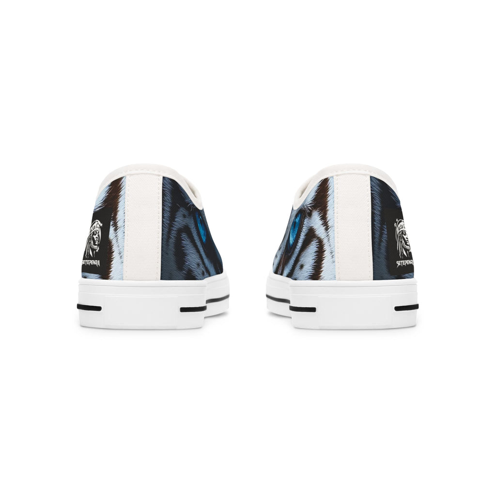 Primal Power Women's Low Top Sneakers - White Tiger (1st Edition) SETEPENRA Shoes.