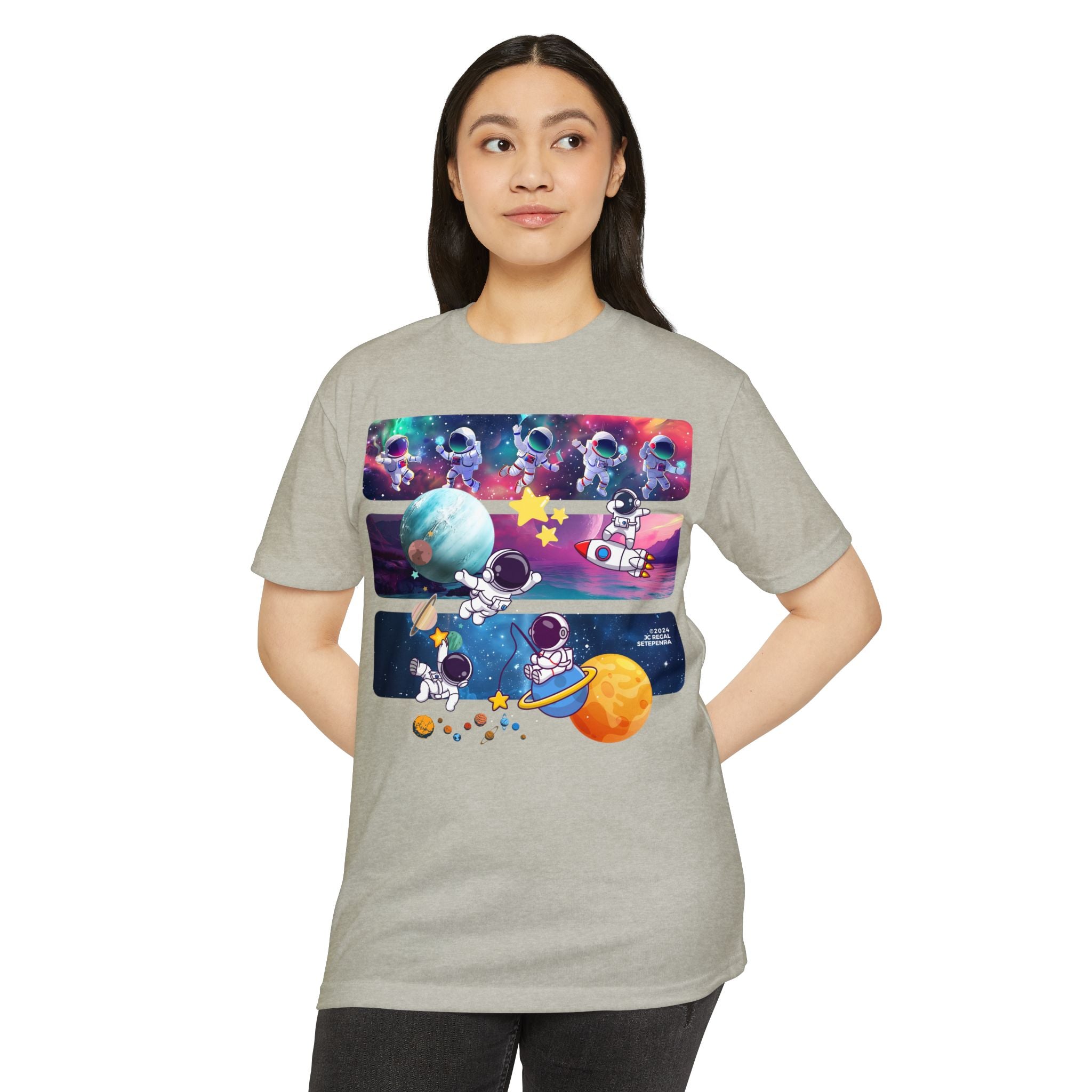 Astro Cosmo (V2.0) Unisex CVC Jersey T-Shirt