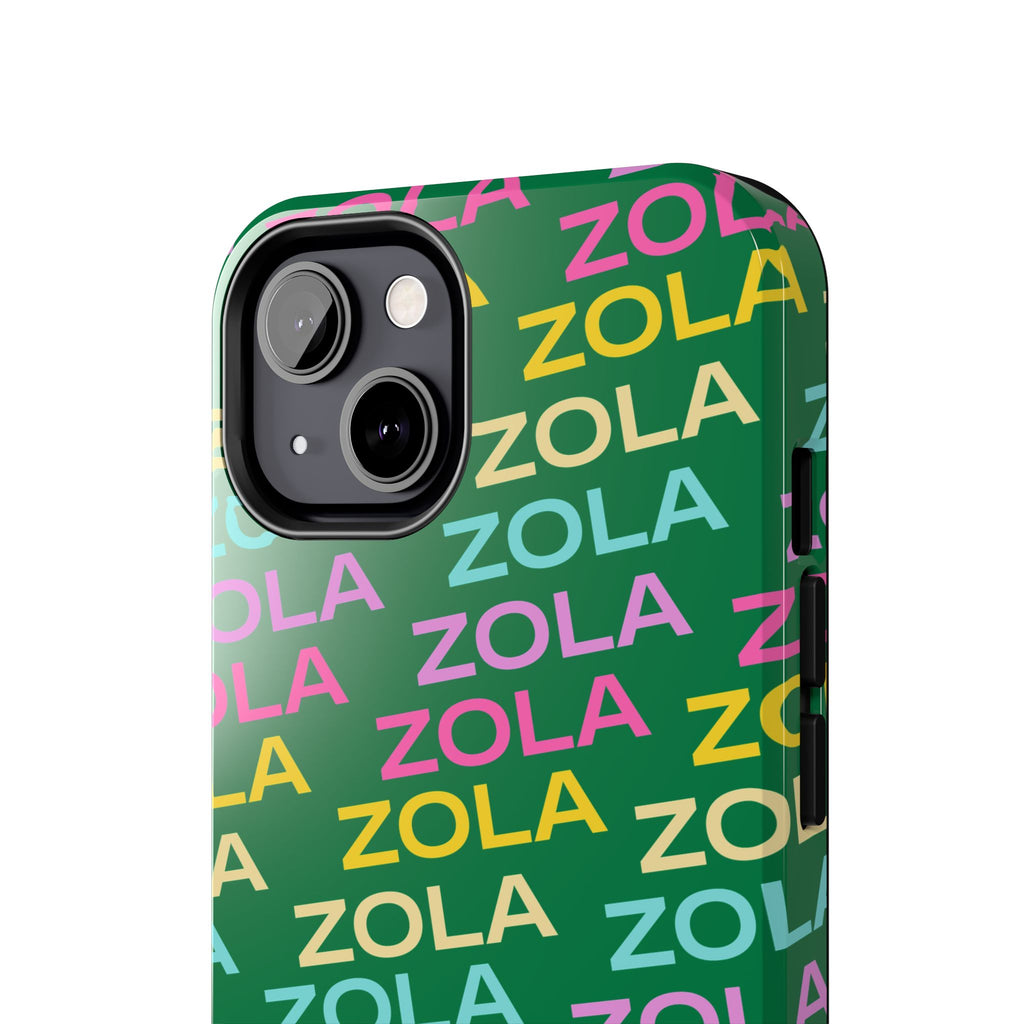 Zola Tough Phone Case (For iPhone, Galaxy & More) - Dark Green