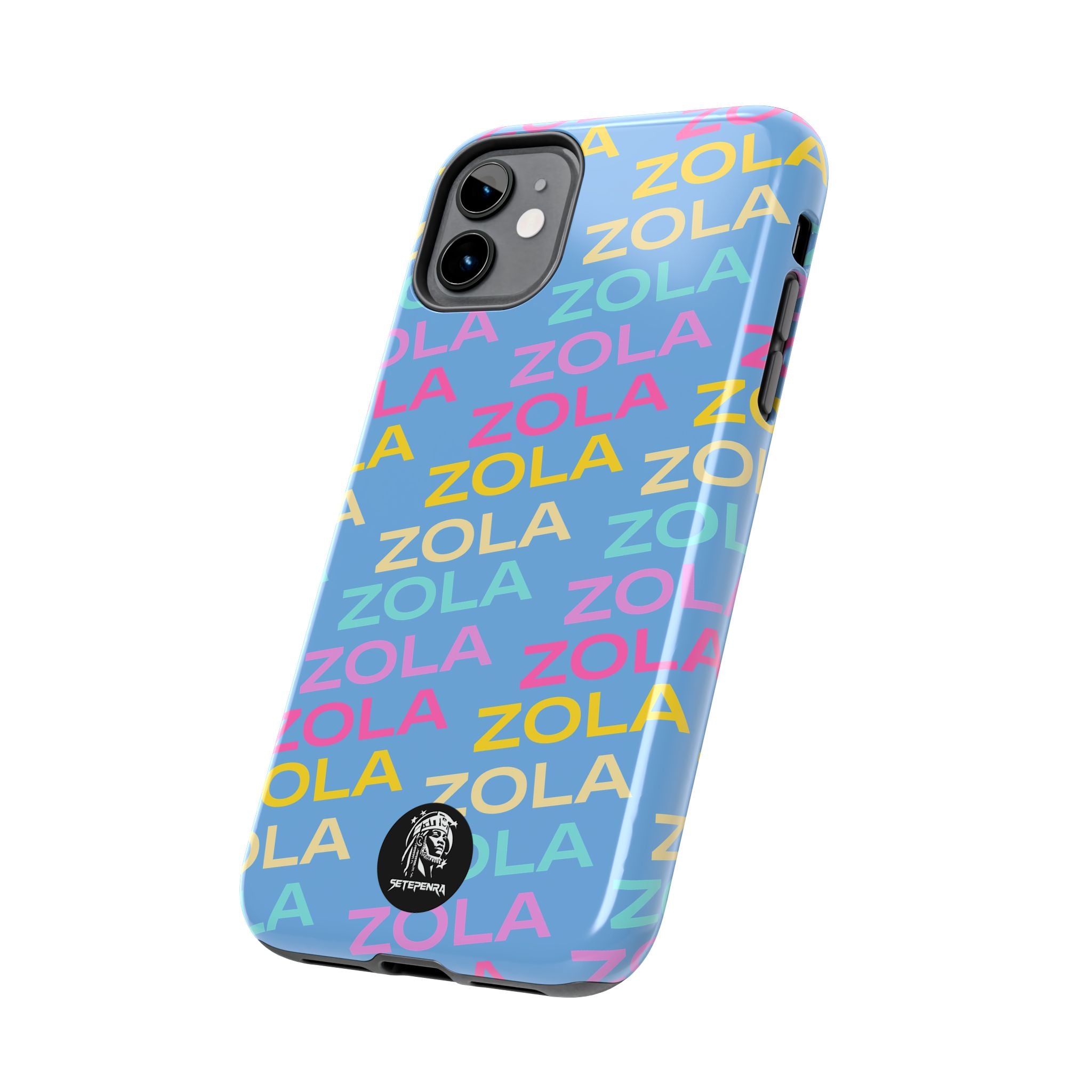 Zola Tough Phone Case (For iPhone, Galaxy & More) - Light Blue