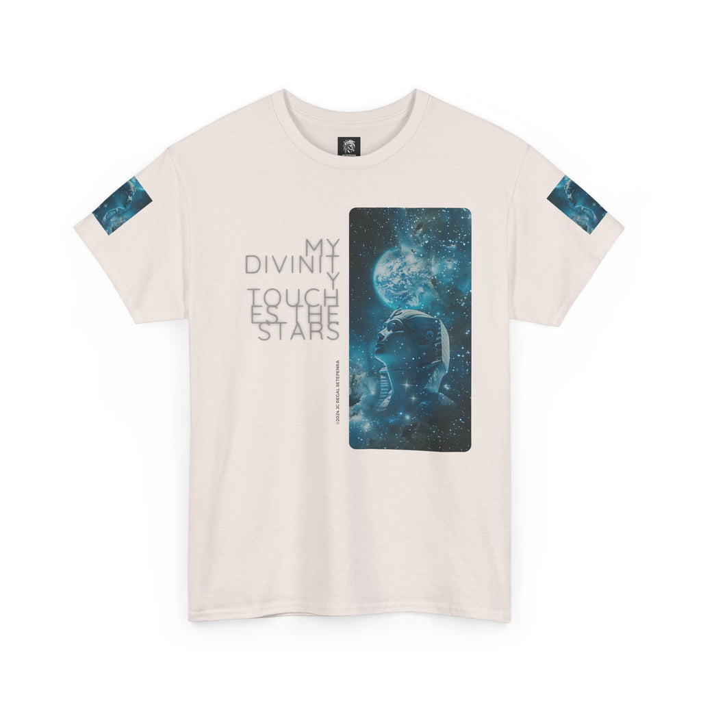 My Divinity Touches The Stars Unisex Heavy Cotton Tee SETEPENRA T-Shirt.