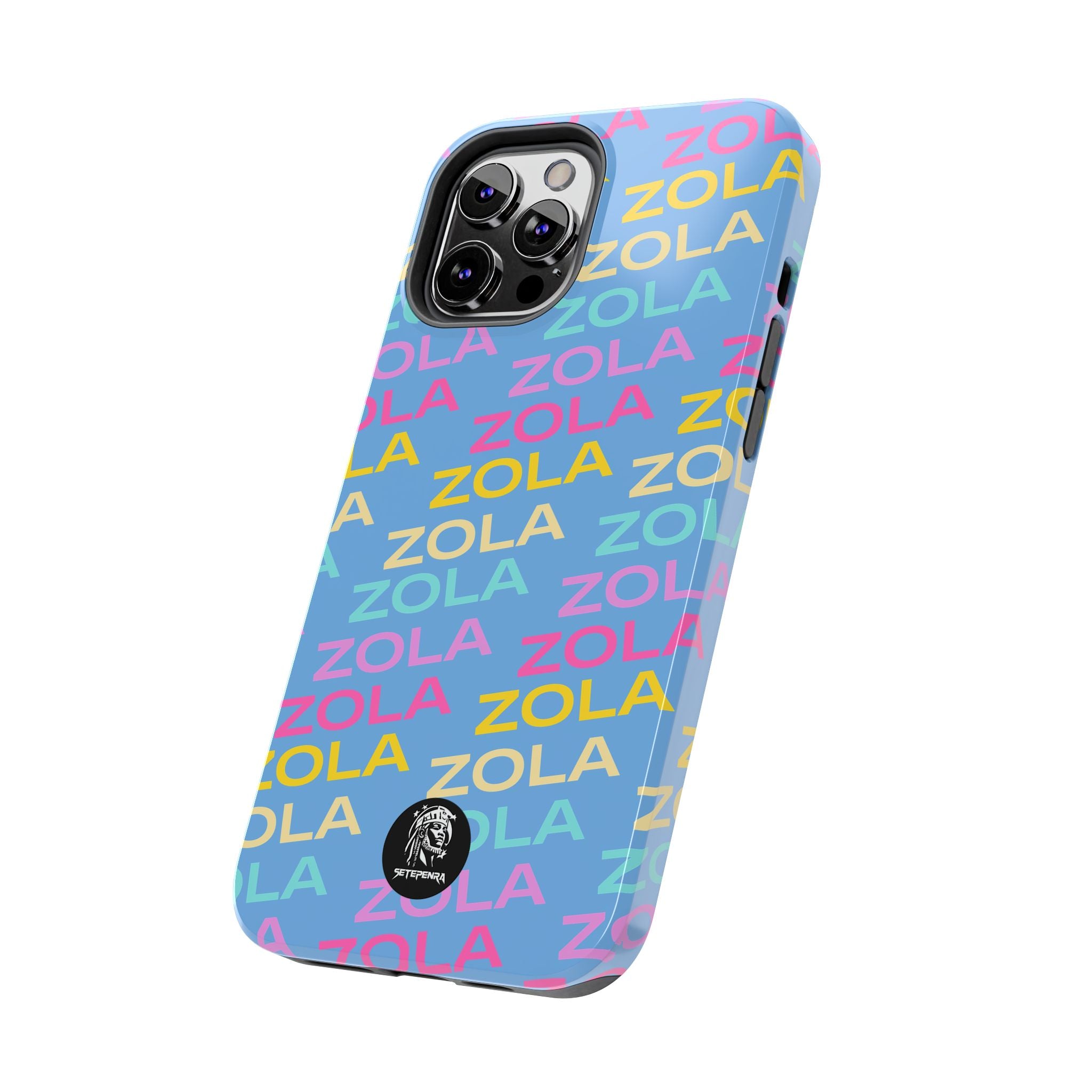 Zola Tough Phone Case (For iPhone, Galaxy & More) - Light Blue