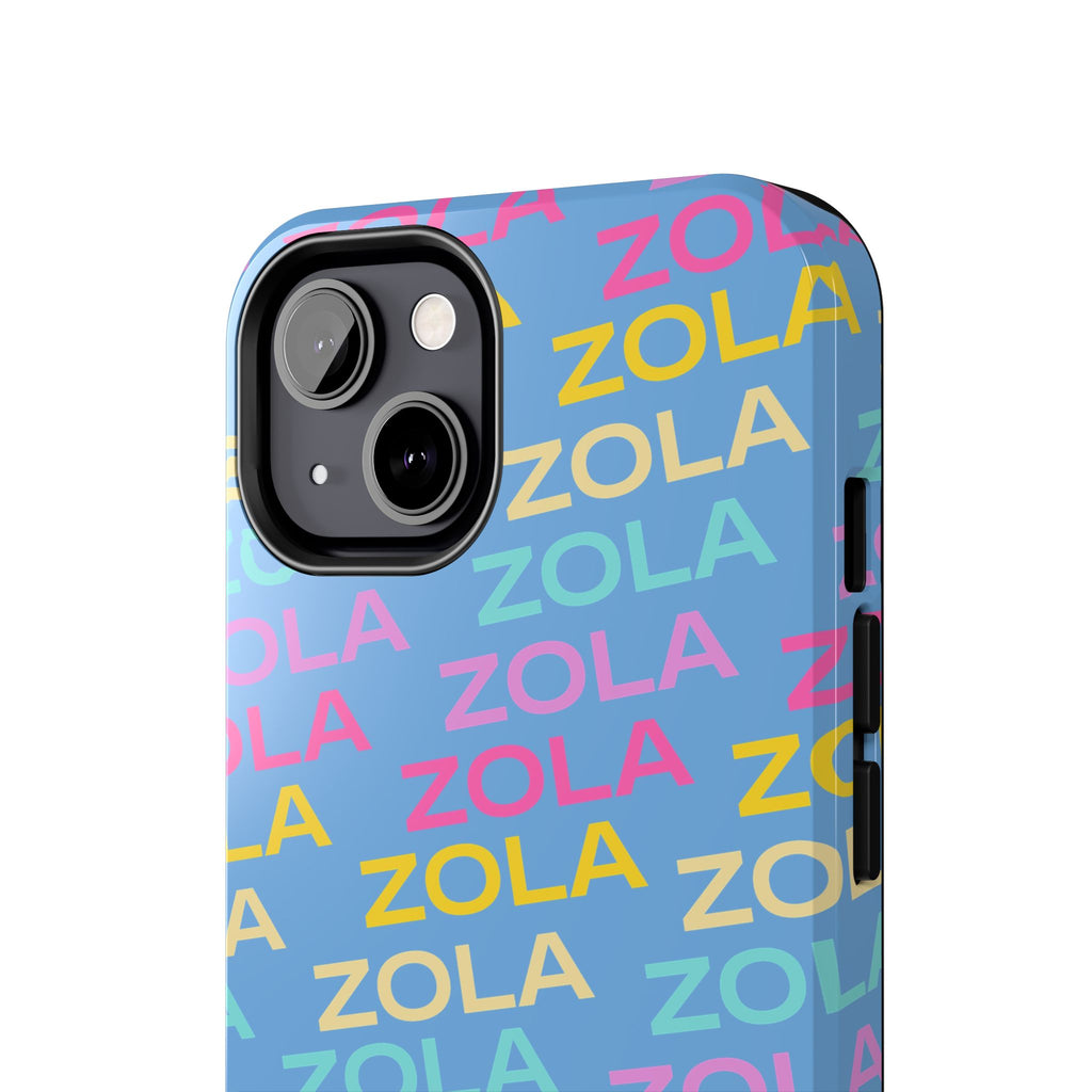 Zola Tough Phone Case (For iPhone, Galaxy & More) - Light Blue