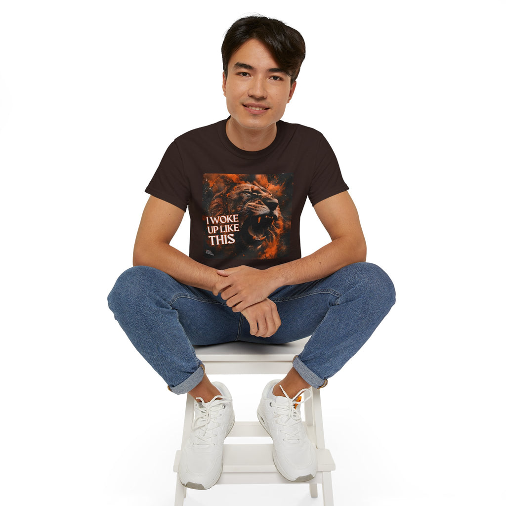 I Woke Up Like This (Roaring Edition 1) Unisex Ultra Cotton Tee