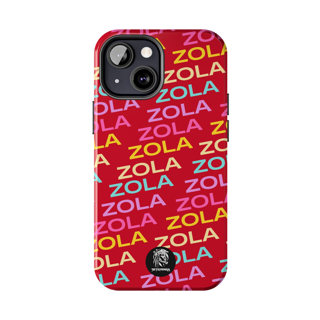 Zola Tough Phone Case (For iPhone, Galaxy & More) - Dark Red