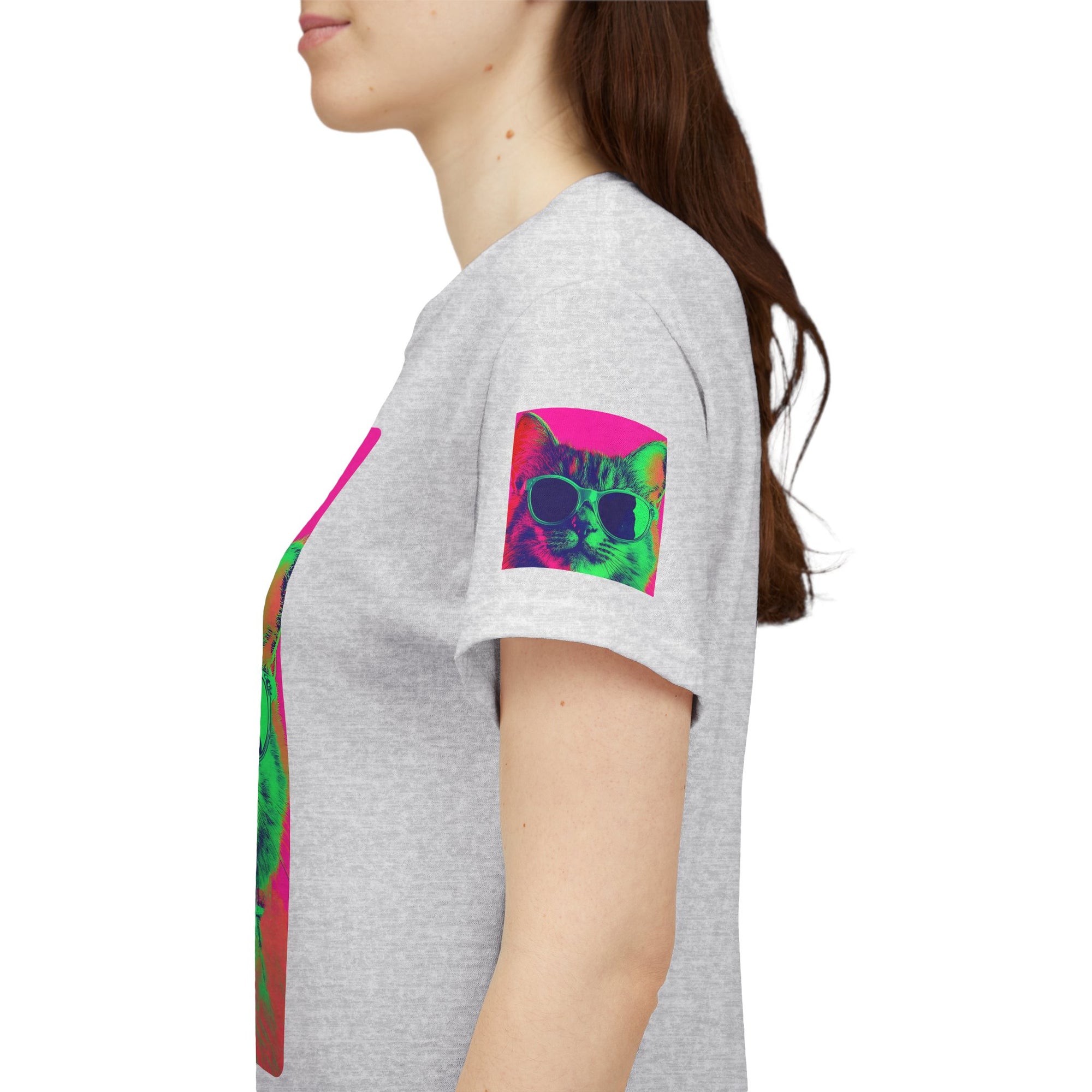 Cool Cat (Whiskers 1) Unisex Heavy Cotton Tee