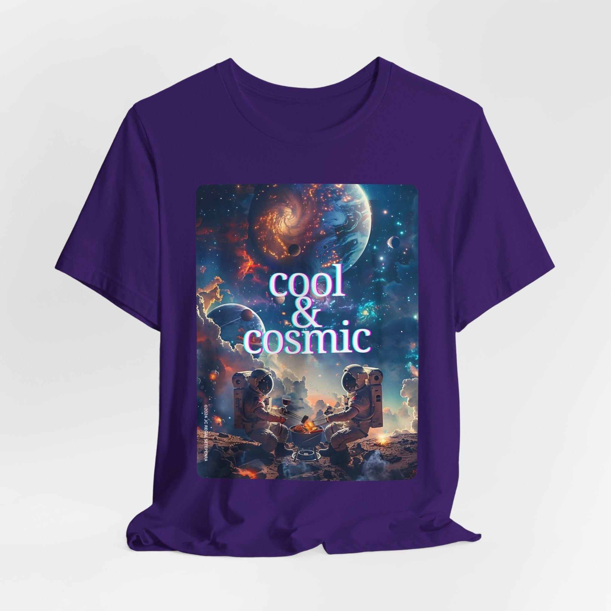 Cool & Cosmic Unisex Jersey Short Sleeve Tee