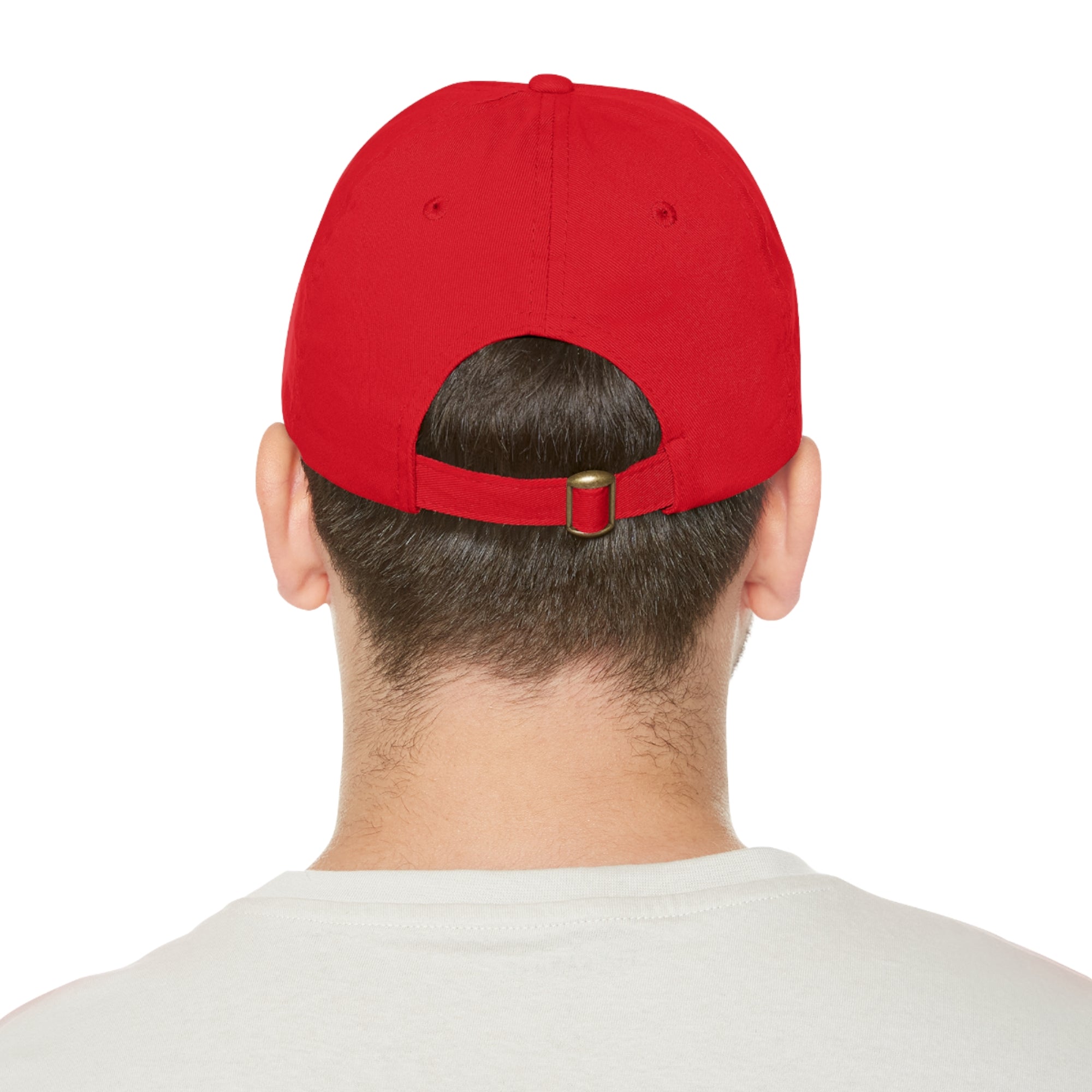SETEPENRA Dad Hat with Leather Patch (Round)