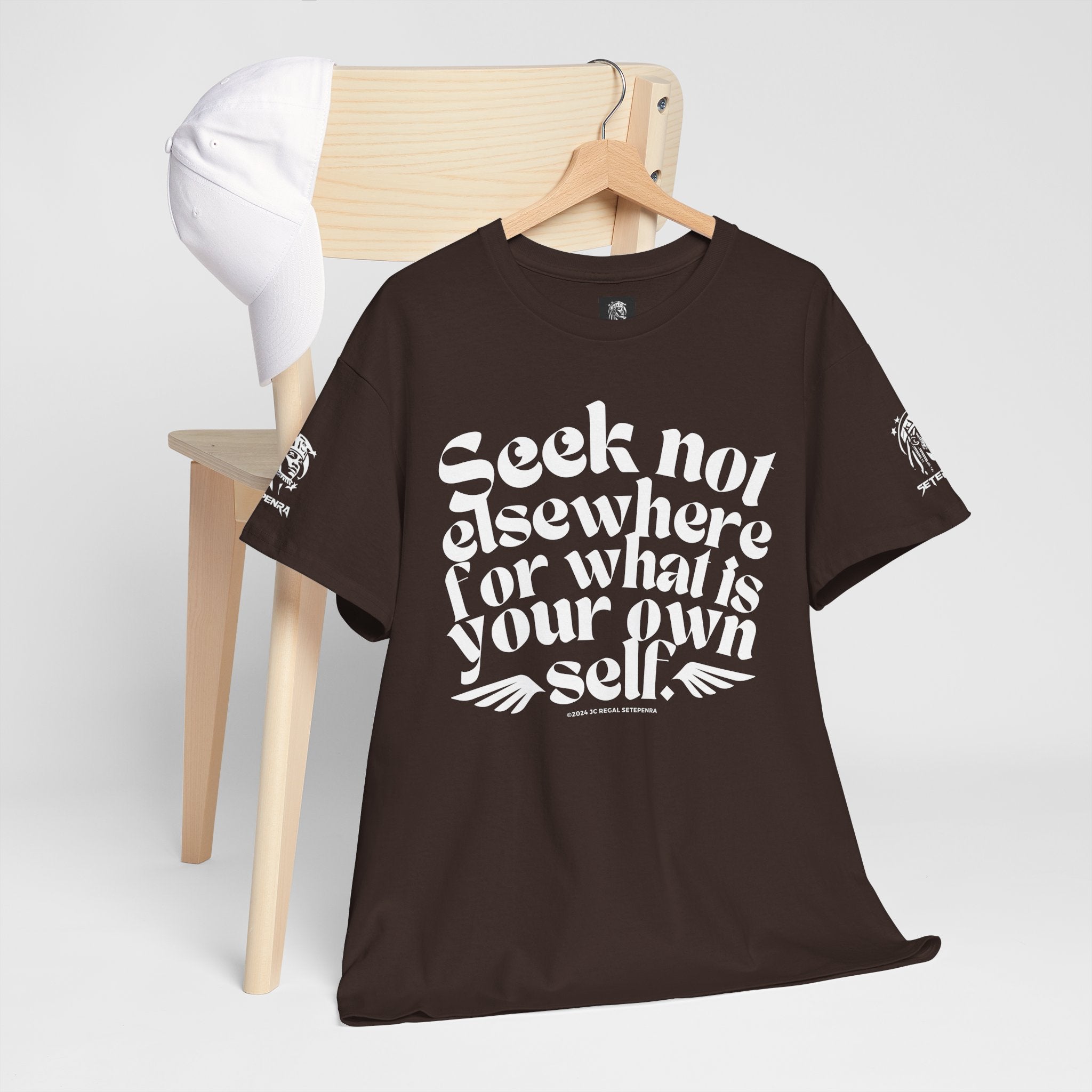 Seek Not Elsewhere Unisex Heavy Cotton Tee