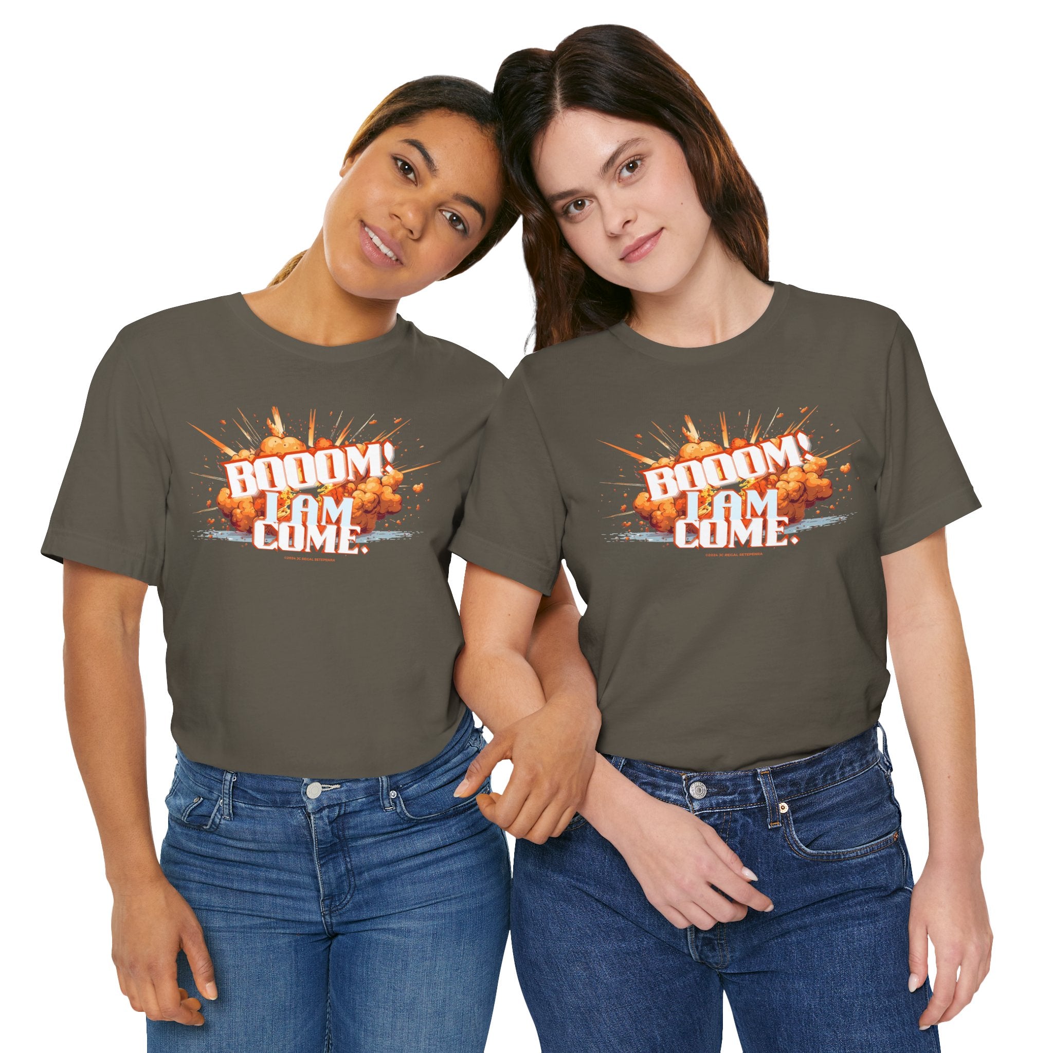 BOOOM! I AM COME Unisex Jersey Short Sleeve Tee