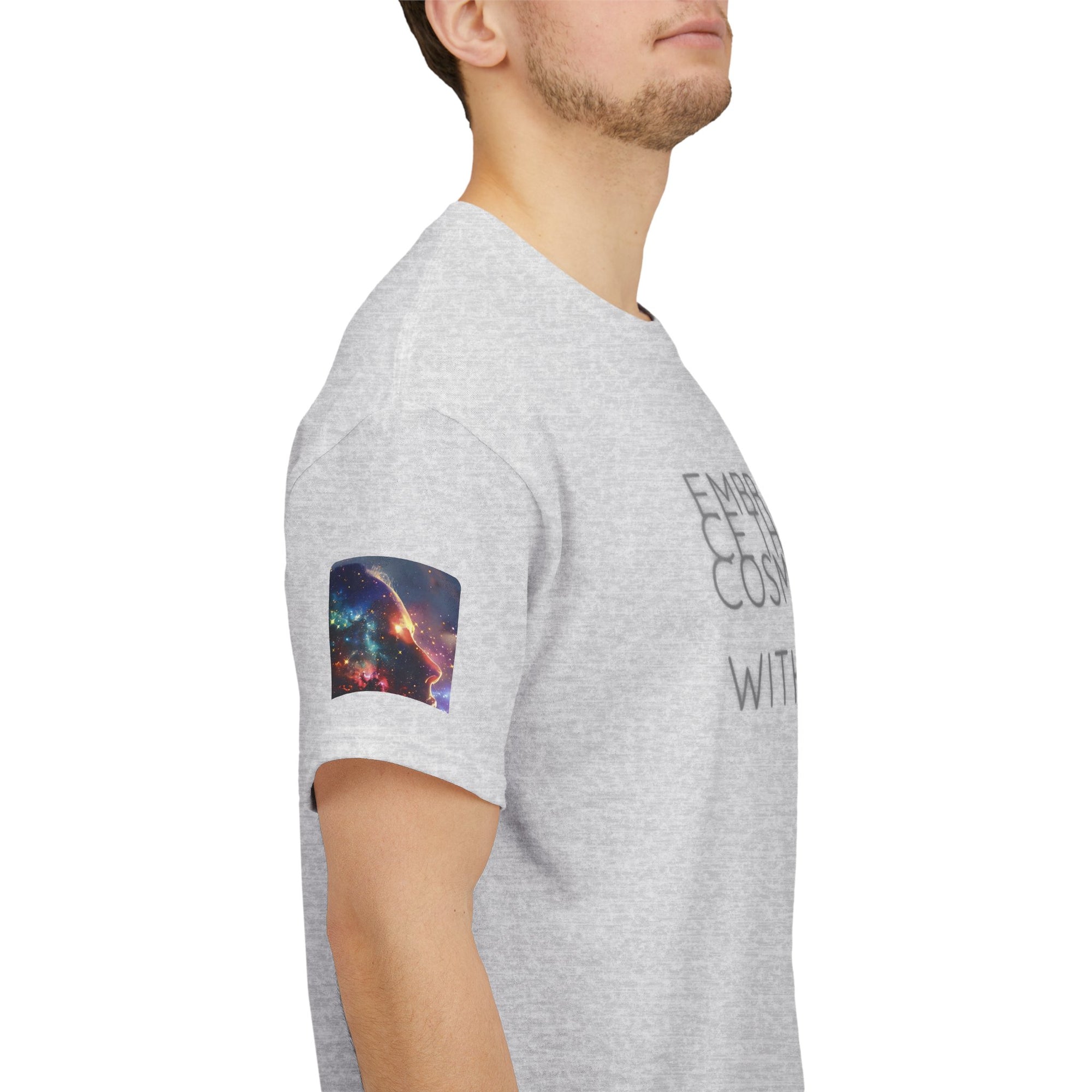 Embrace The Cosmos Within Unisex Heavy Cotton Tee