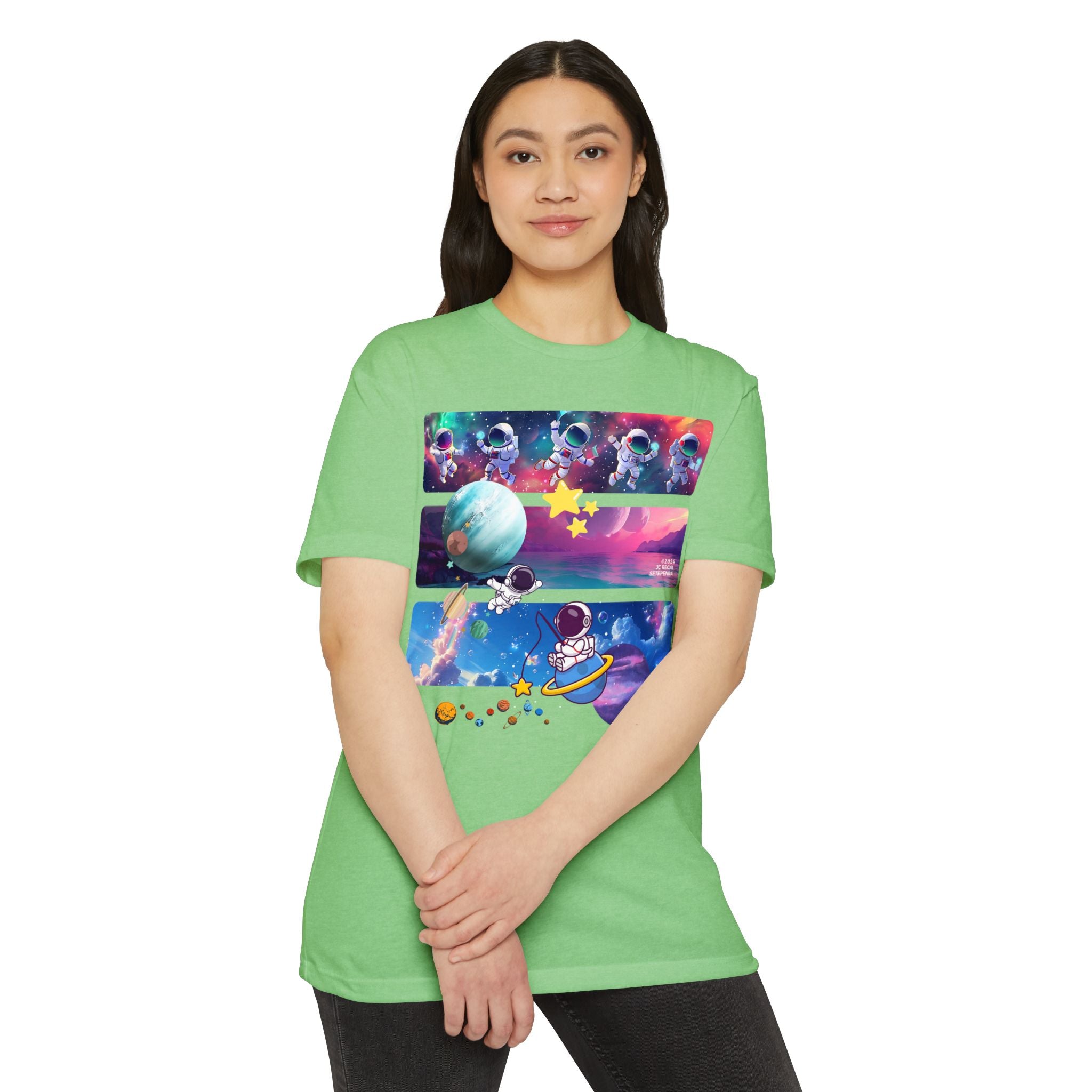 Astro Cosmo Unisex CVC Jersey T-shirt