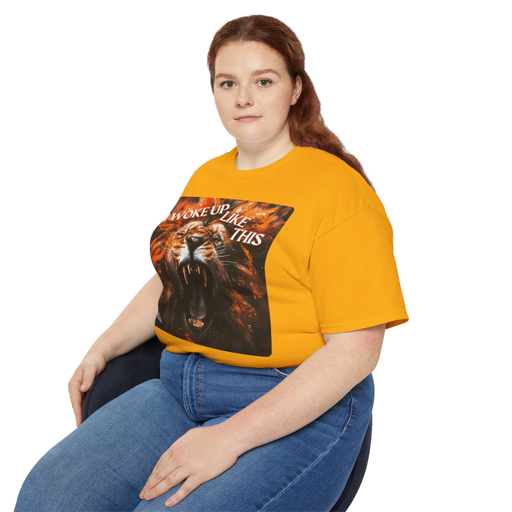 I Woke Up Like This (Roaring Edition 2) Unisex Ultra Cotton Tee