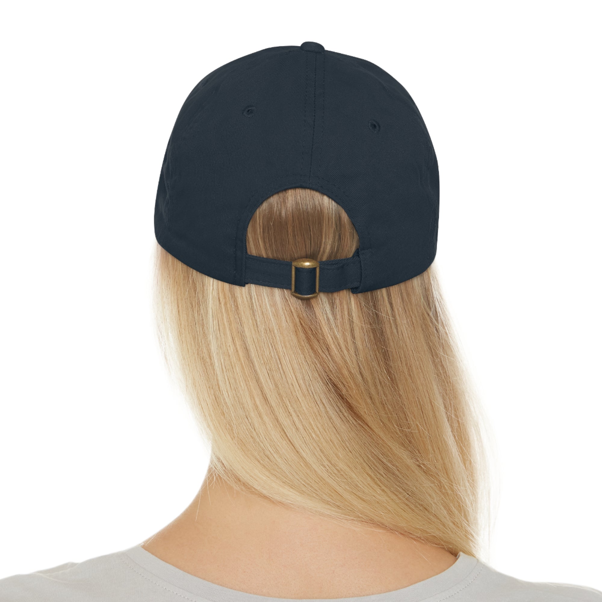 SETEPENRA Dad Hat with Leather Patch (Round)