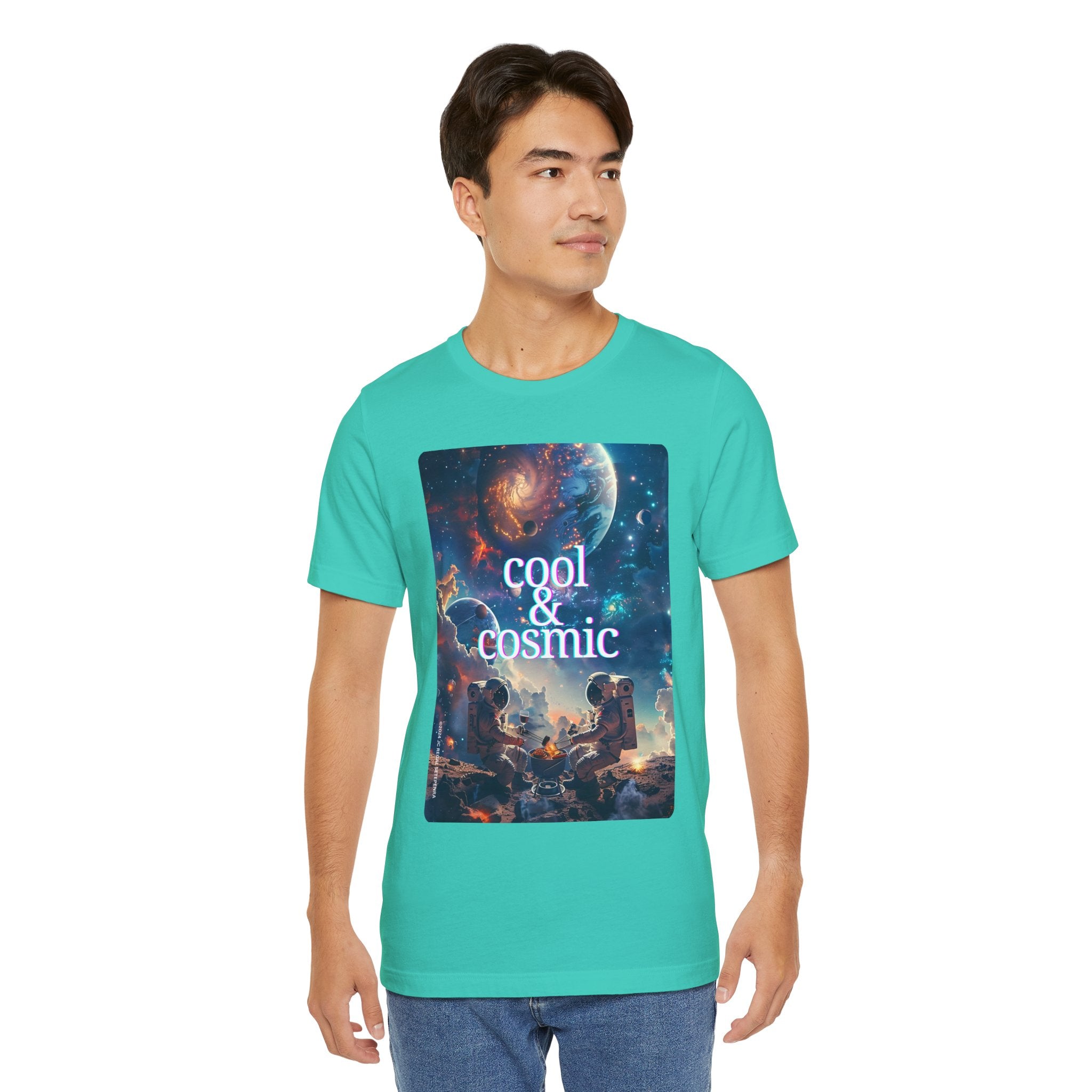 Cool & Cosmic Unisex Jersey Short Sleeve Tee