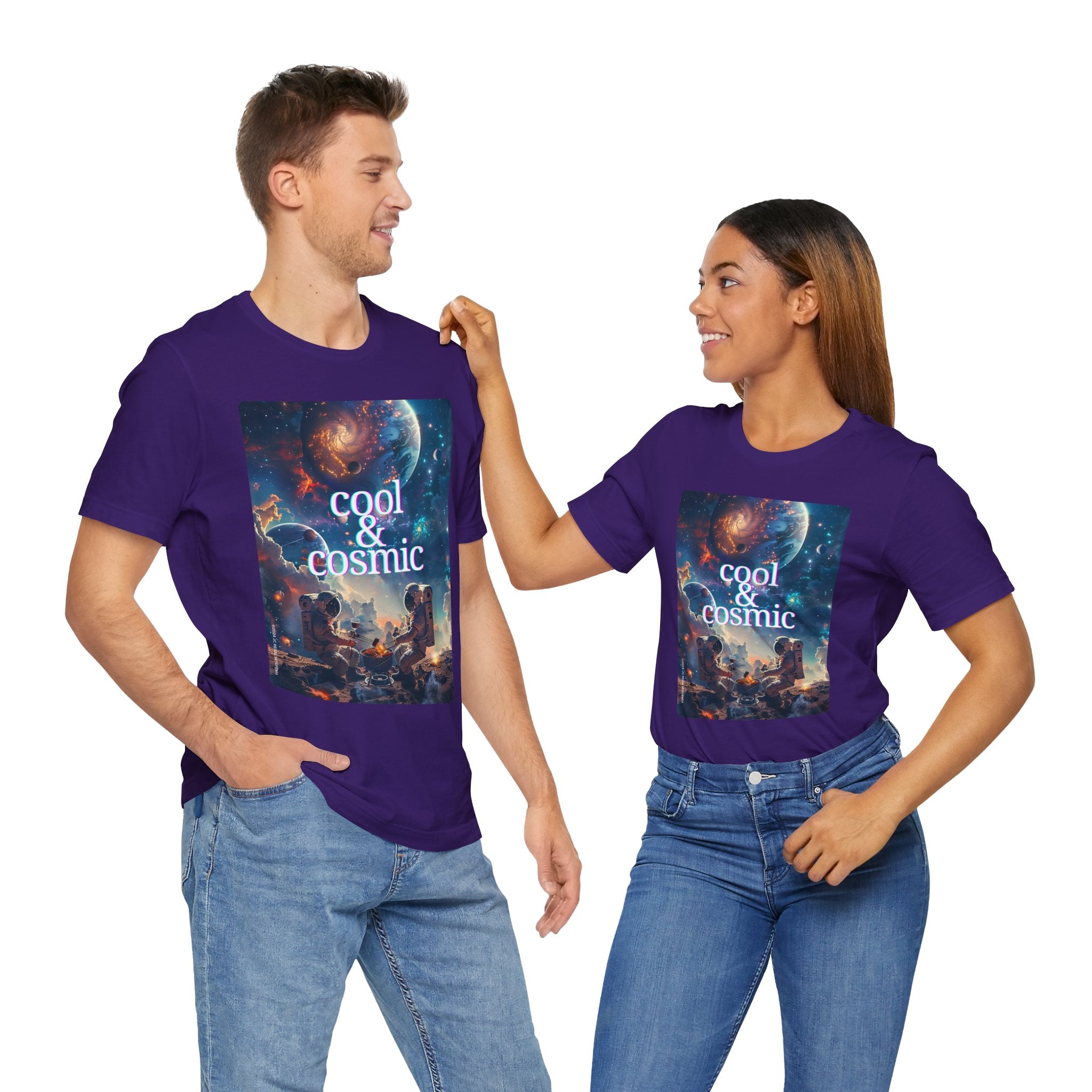 Cool & Cosmic Unisex Jersey Short Sleeve Tee