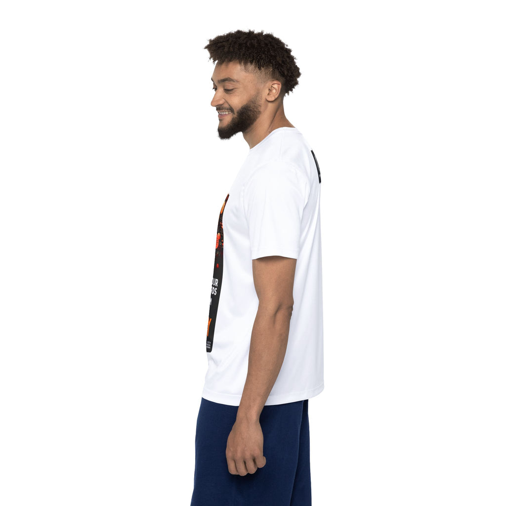 Mind Your Words Men's Sports Jersey (White) SETEPENRA All Over Prints.
