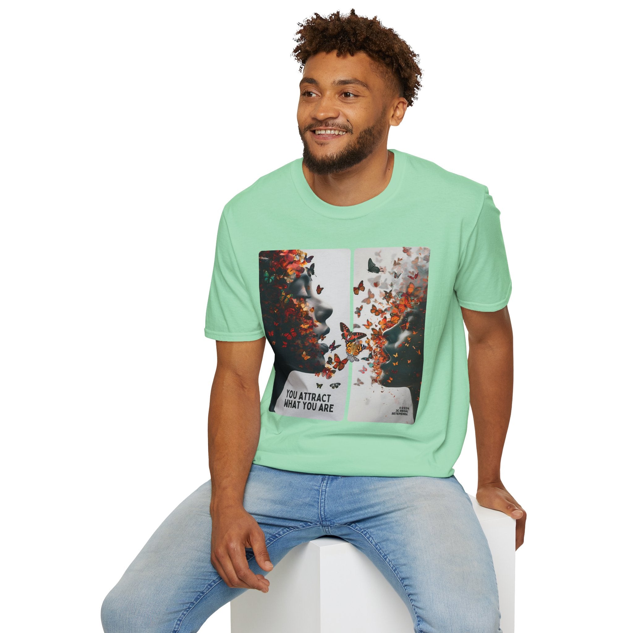 You Attract What You Are (1st Edition) Unisex Softstyle T-Shirt