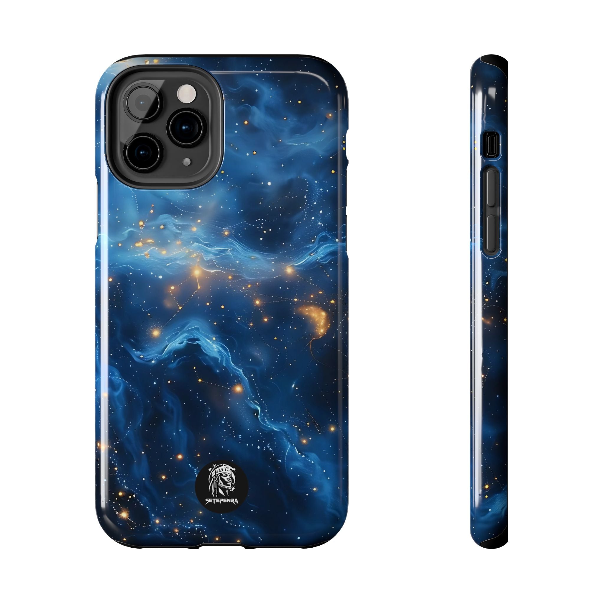 Blue Cosmos Tough Phone Case (For iPhone, Galaxy & More) SETEPENRA Phone Case.