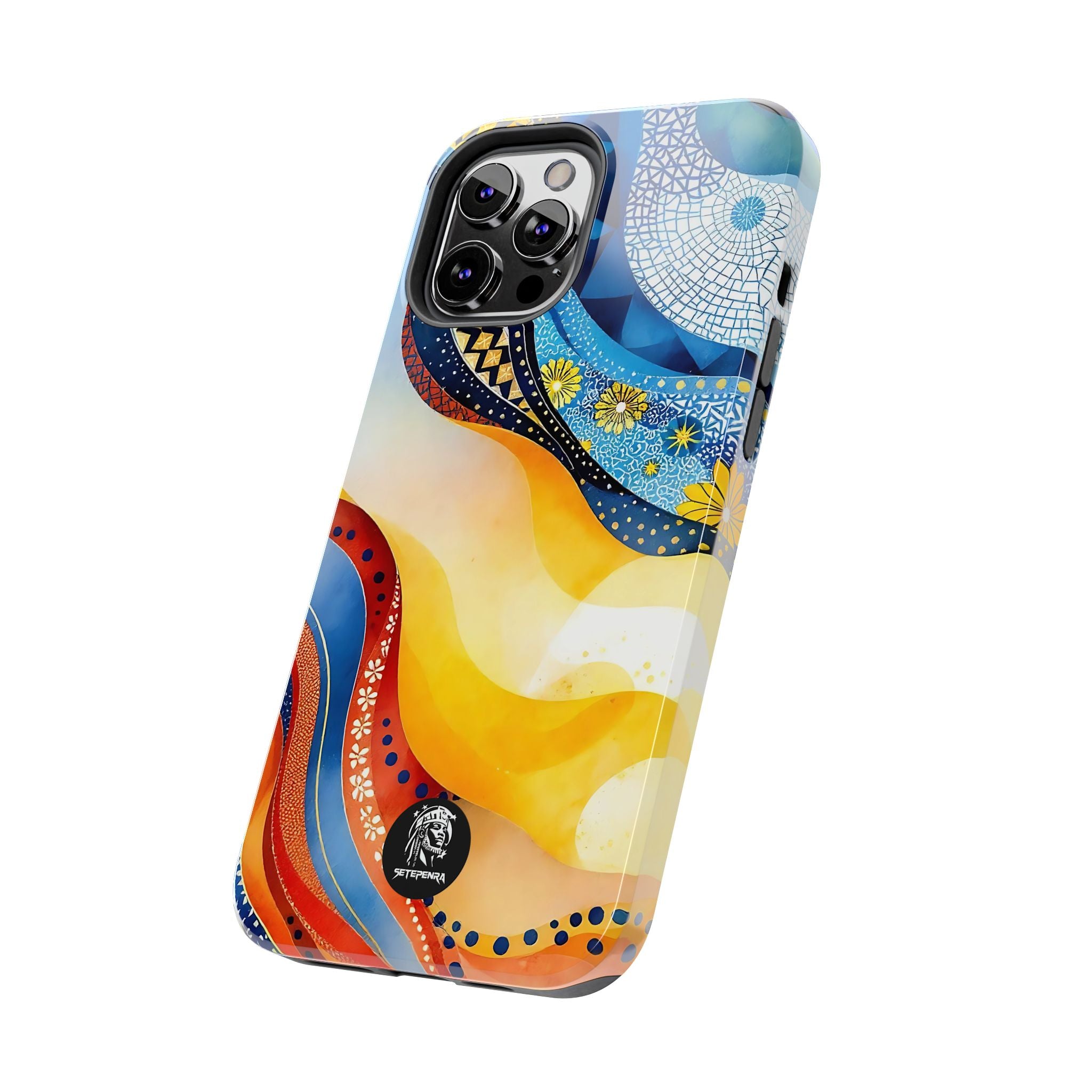 Afrikana Kolor Tough Phone Case (For iPhone, Galaxy & More)
