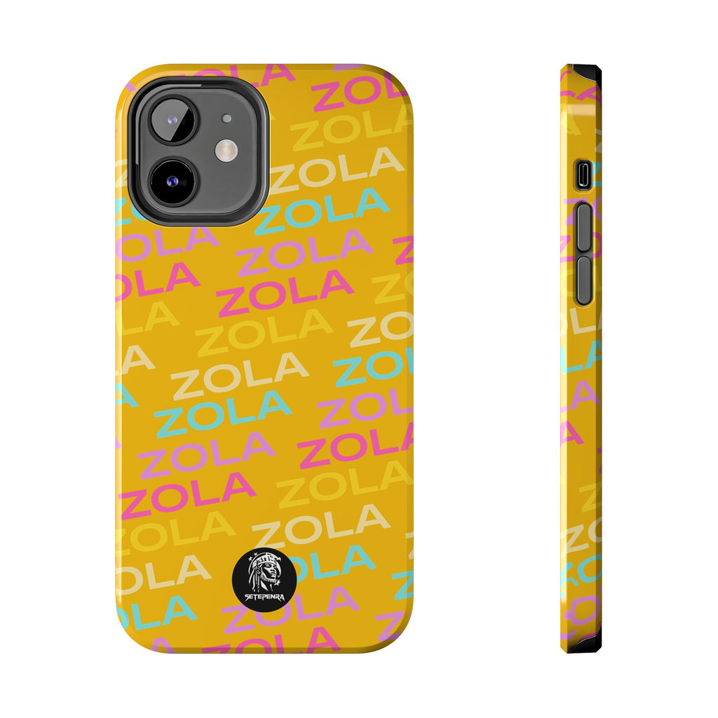 Zola Tough Phone Case (For iPhone, Galaxy & More) - Yellow SETEPENRA Phone Case.