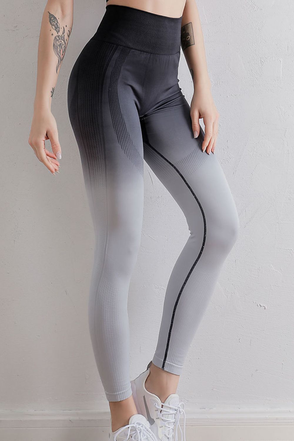 Gradient High Waist Sports Leggings SETEPENRA .