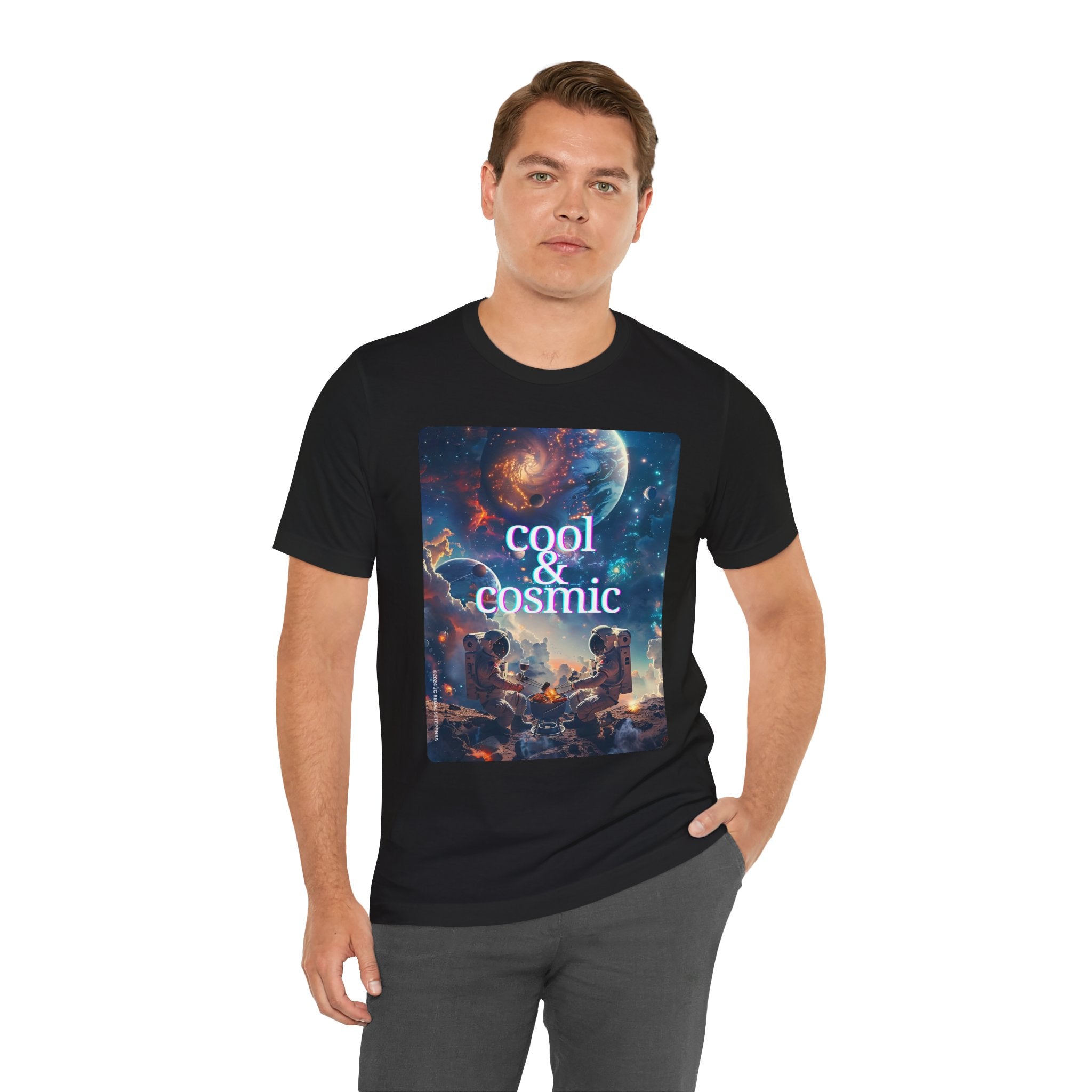 Cool & Cosmic Unisex Jersey Short Sleeve Tee
