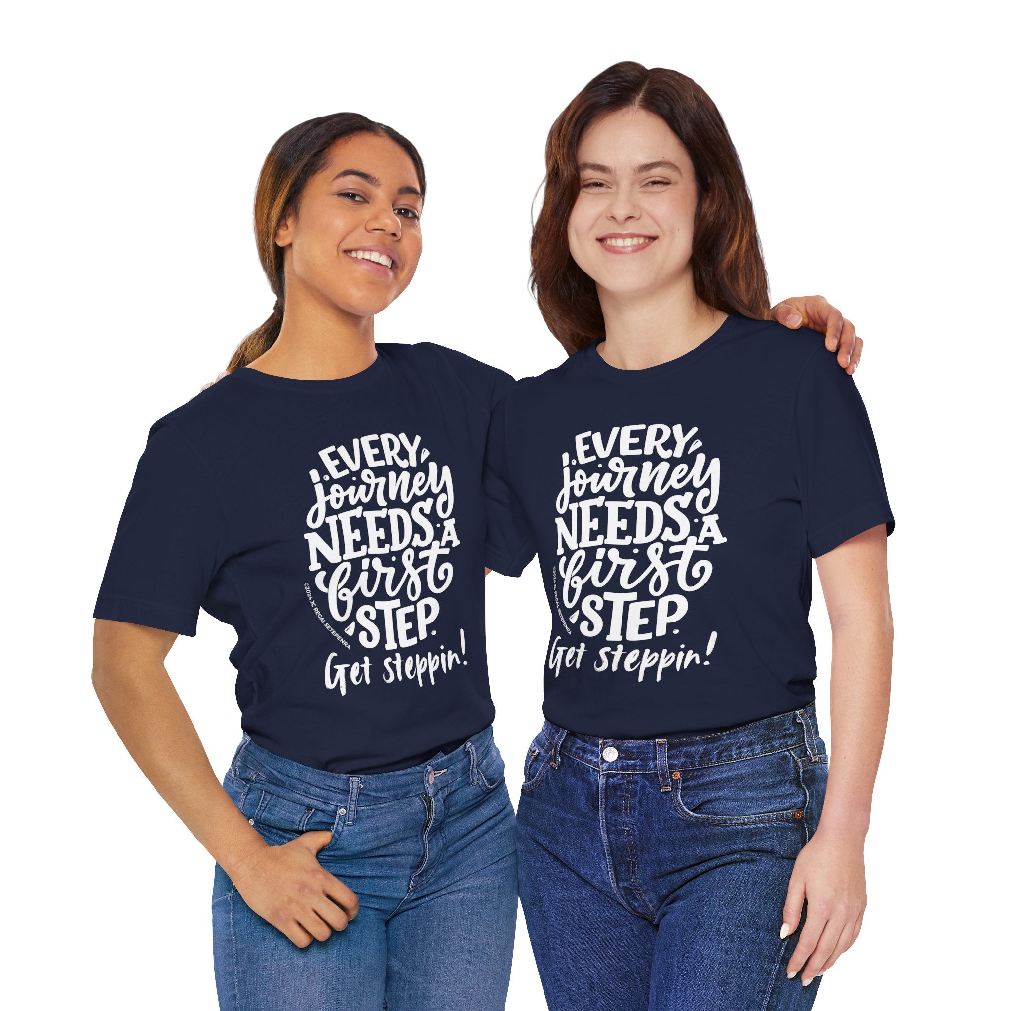 Get Steppin! Jersey Short Sleeve Tee
