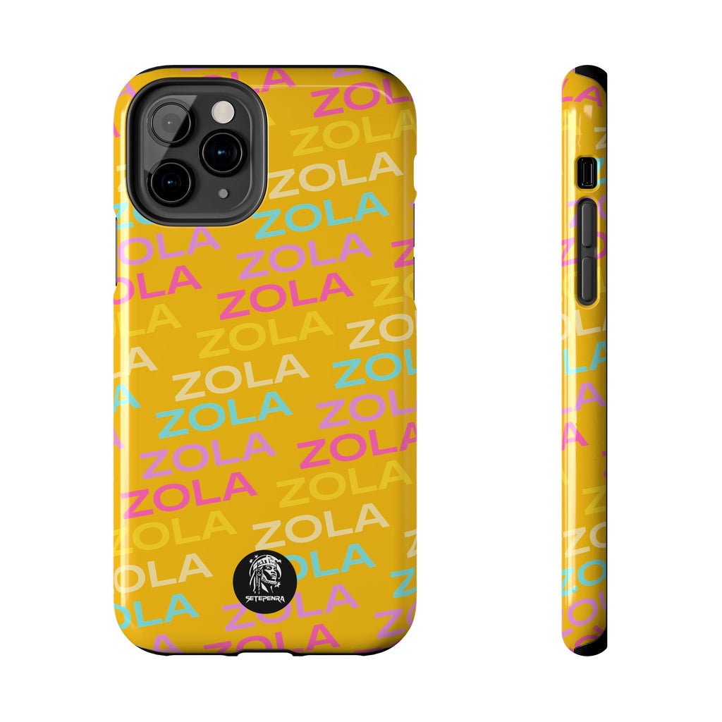 Zola Tough Phone Case (For iPhone, Galaxy & More) - Yellow SETEPENRA Phone Case.