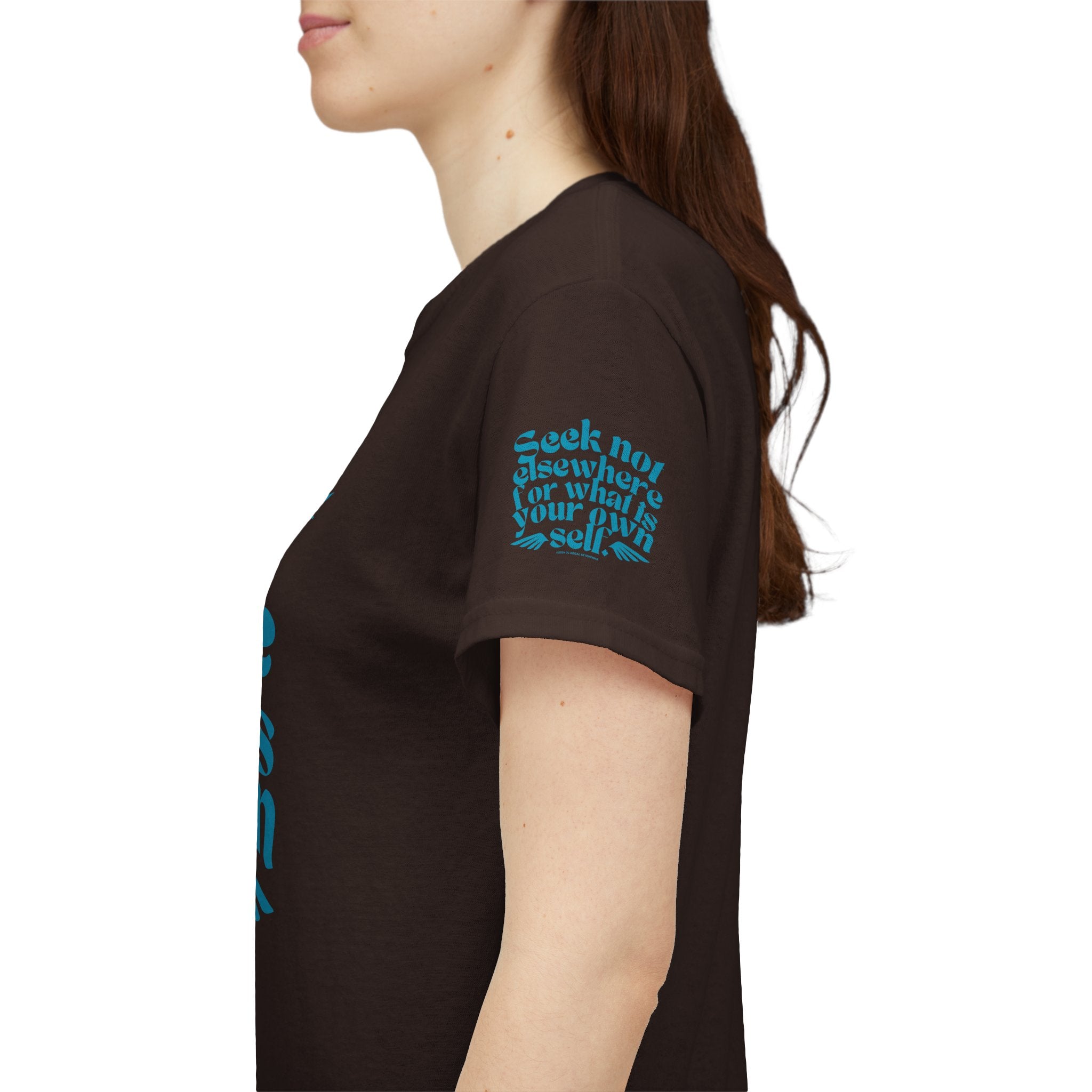Seek Not Elsewhere (Aqua Edition) Unisex Heavy Cotton Tee