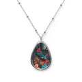 Tropican Retreat (Scene 4) Oval Necklace SETEPENRA Accessories.