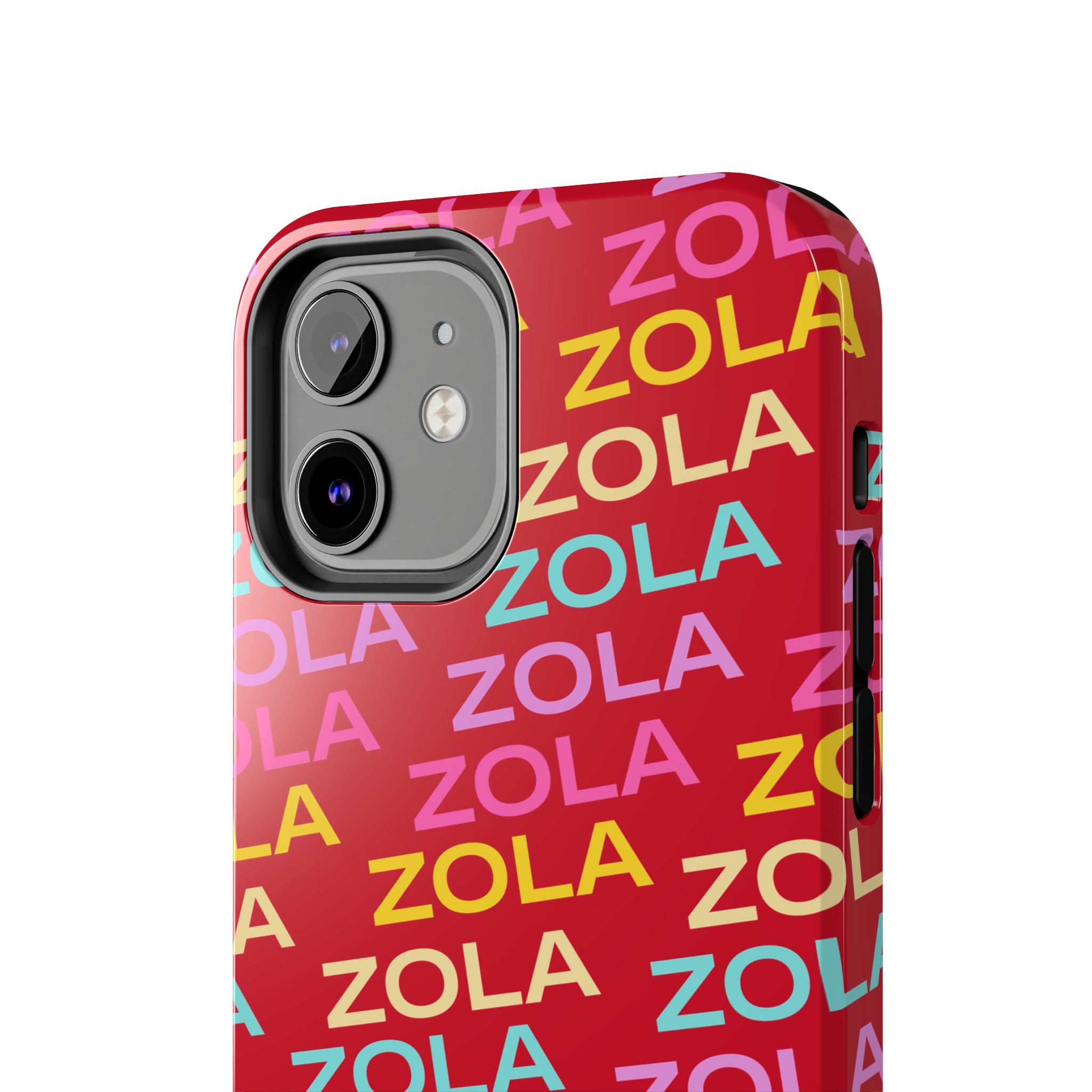 Zola Tough Phone Case (For iPhone, Galaxy & More) - Dark Red