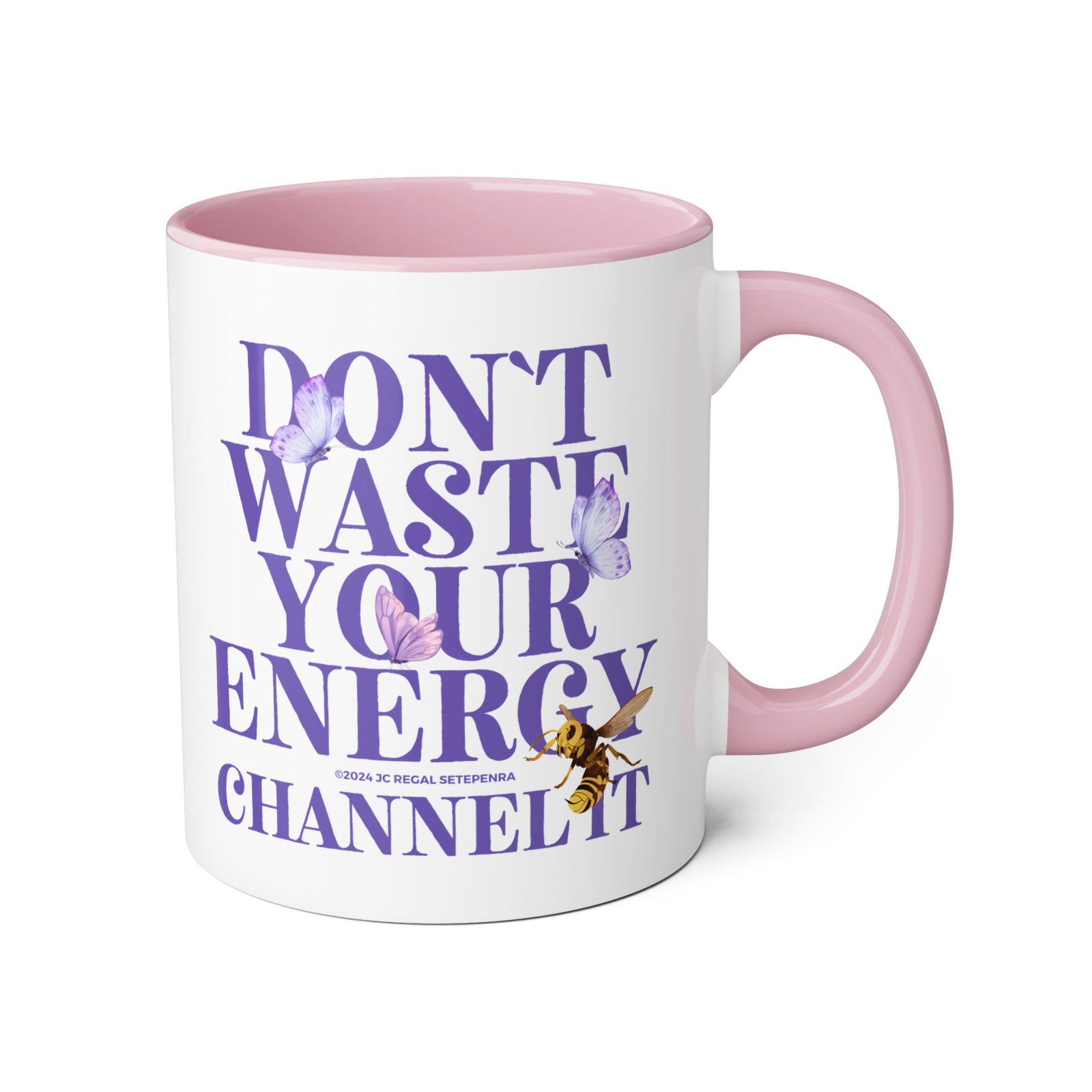 Channel It Accent Mug, 11oz (Various Colors)