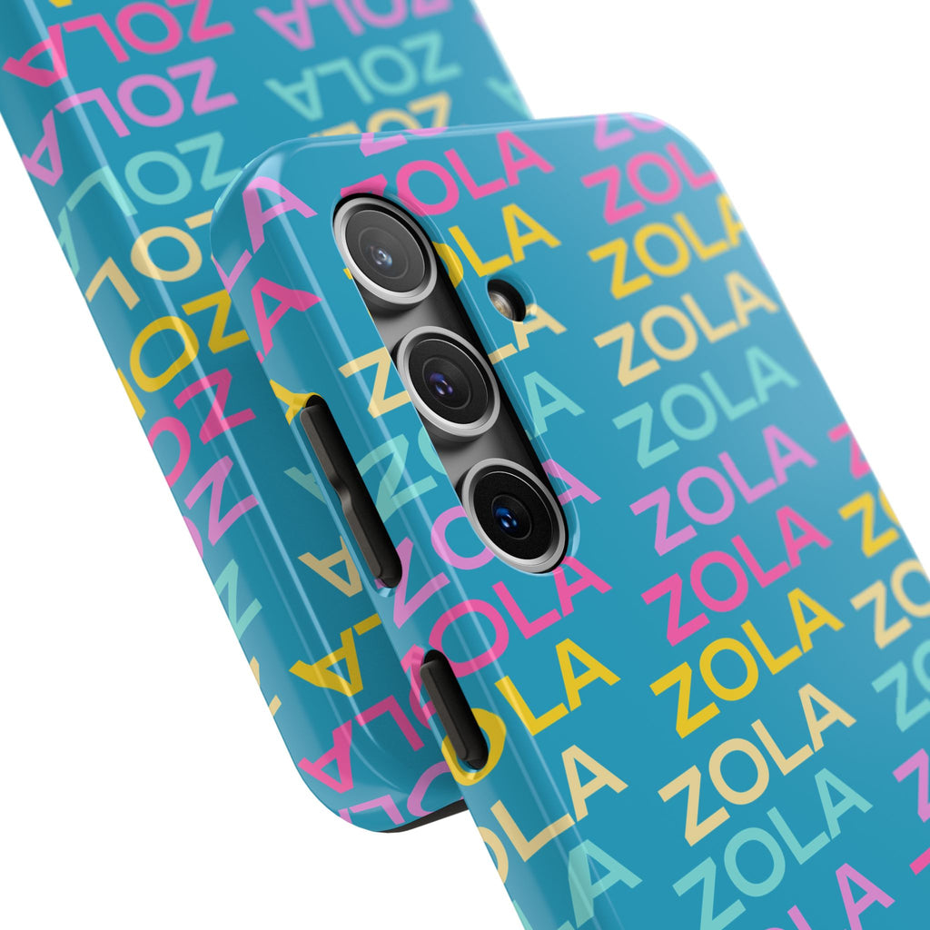Zola Tough Phone Case (For iPhone, Galaxy & More) - Turquoise