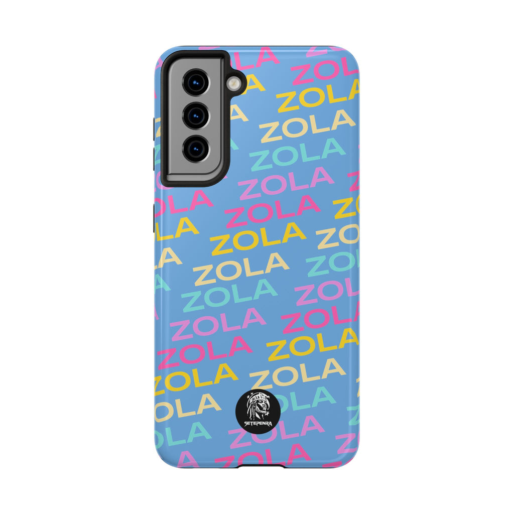 Zola Tough Phone Case (For iPhone, Galaxy & More) - Light Blue