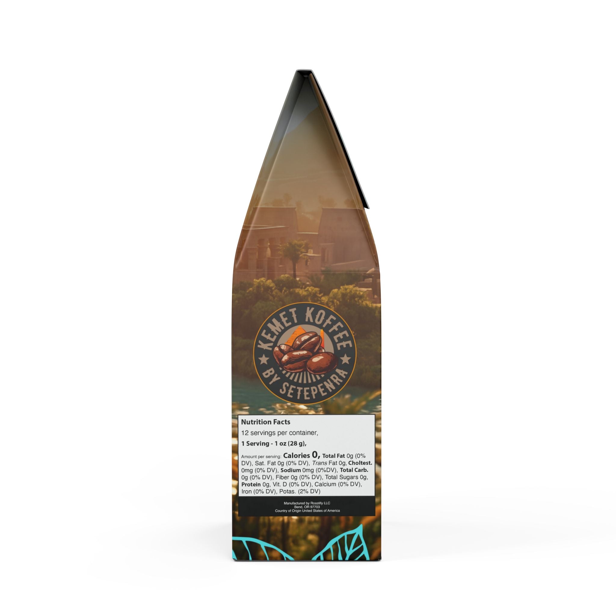 Kemet Koffee By Setepenra Hapi Creek Medium Roast Coffee Blend