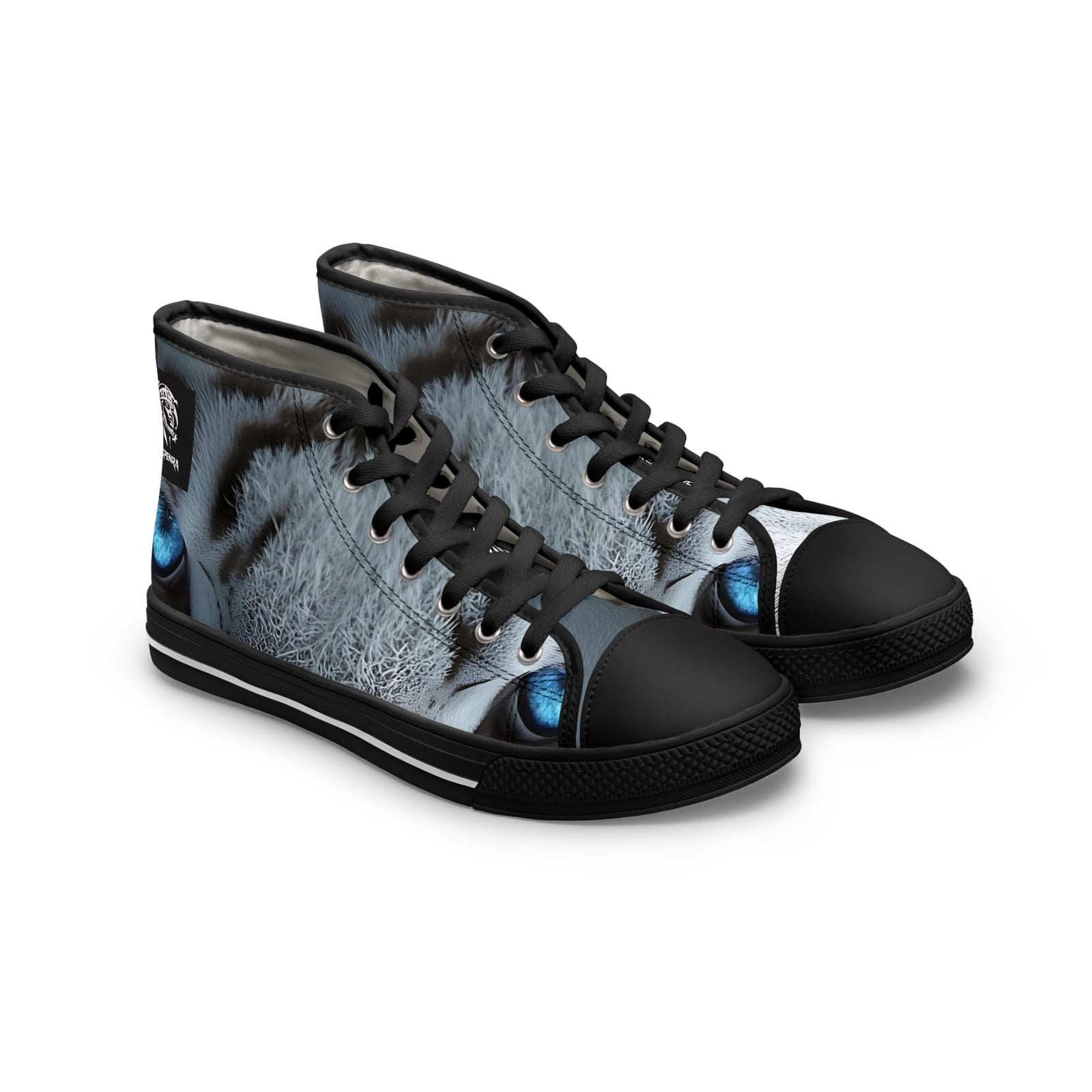 Primal Power Women's High Top Sneakers - White Tiger (2nd Edition) SETEPENRA Shoes.