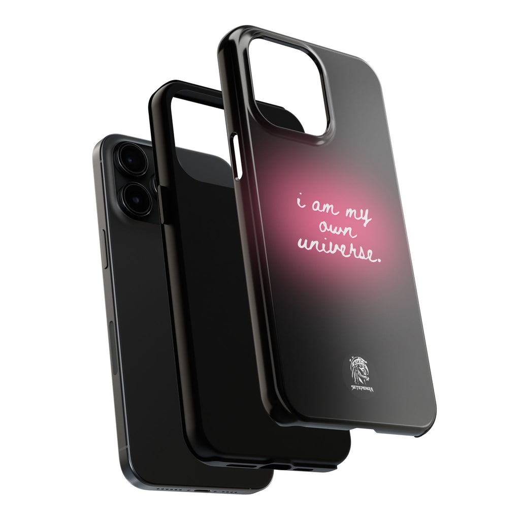 I Am My Own Universe Tough Phone Case (For iPhone, Galaxy & More) - Black