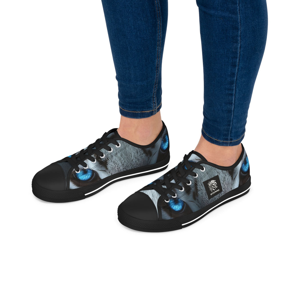 Primal Power Women's Low Top Sneakers - White Tiger (2nd Edition) SETEPENRA Shoes.