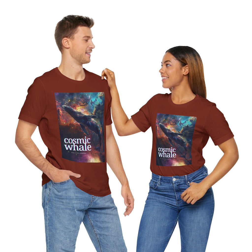Cosmic Whale Unisex Jersey Short Sleeve Tee