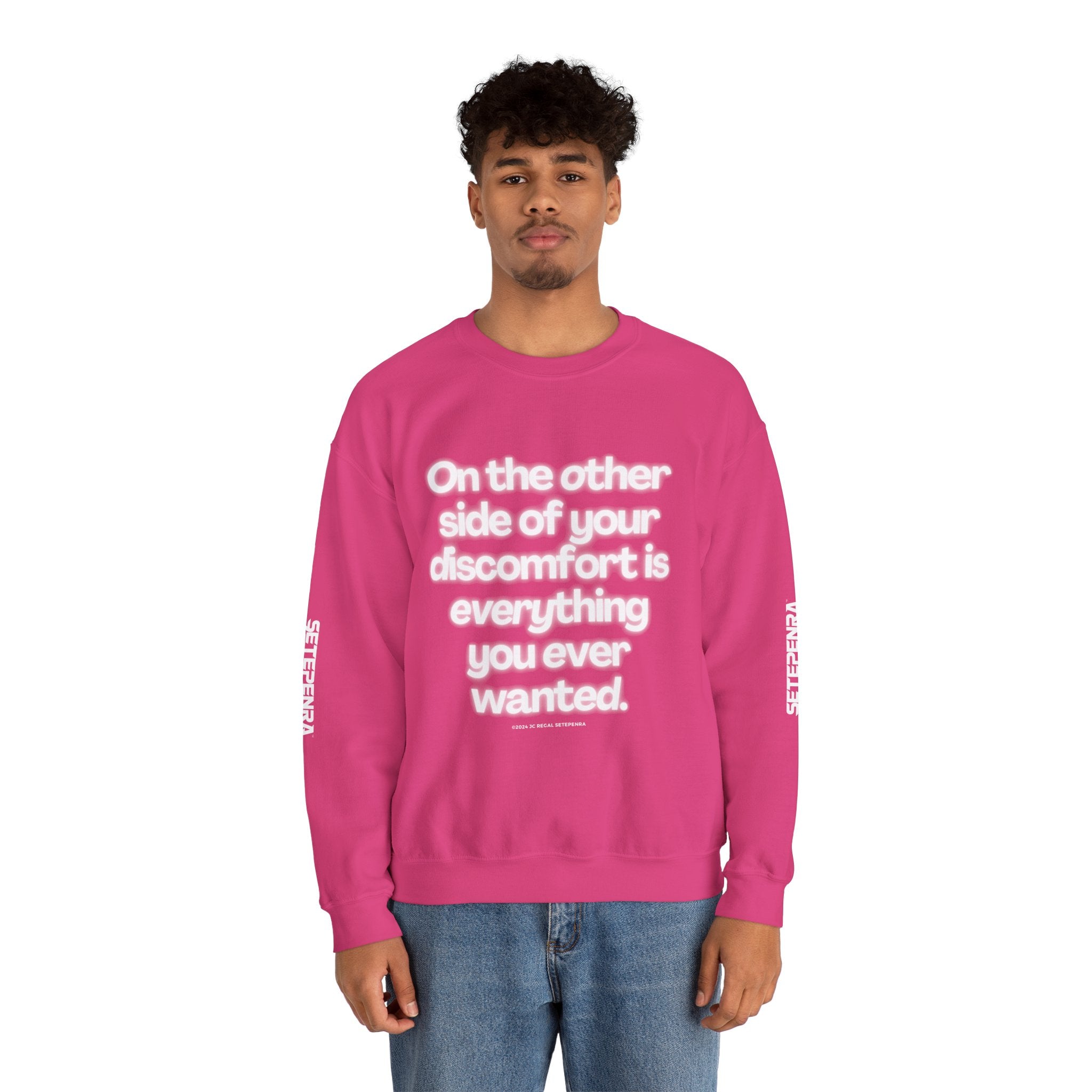 On The Other Side Unisex Heavy Blend™ Crewneck Sweatshirt