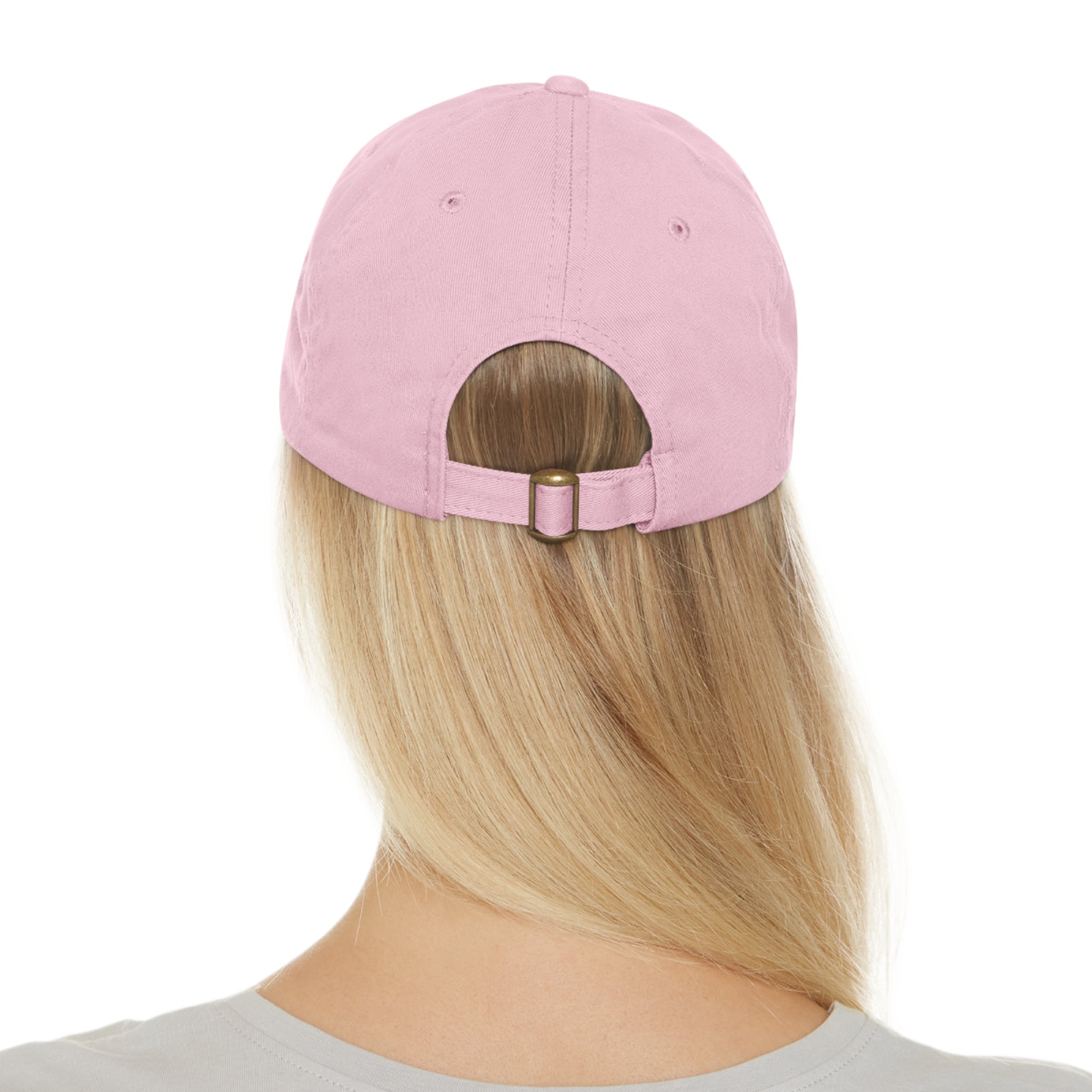 SETEPENRA Dad Hat with Leather Patch (Round)