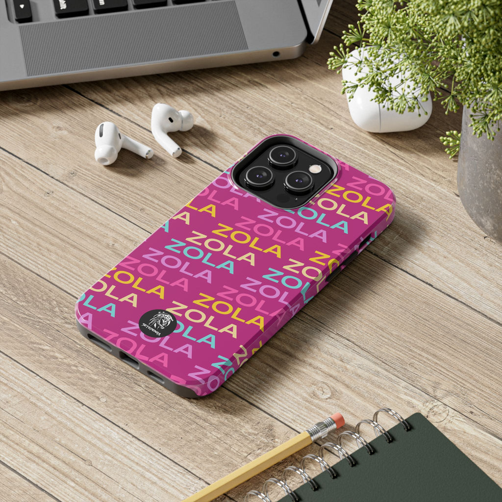 Zola Tough Phone Case (For iPhone, Galaxy & More) - Pink