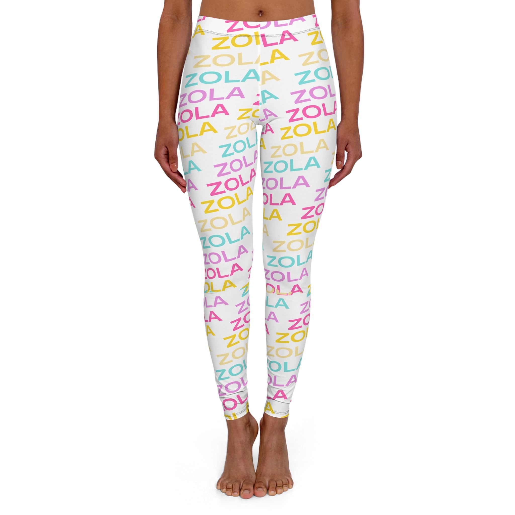 Zola Women's Casual Spandex Leggings SETEPENRA All Over Prints.